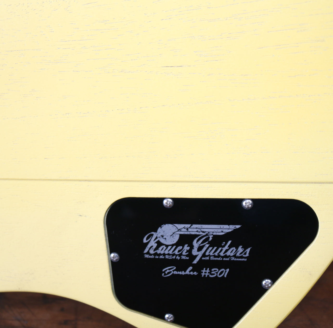 Kauer Guitars Banshee Express - TV Yellow - #301