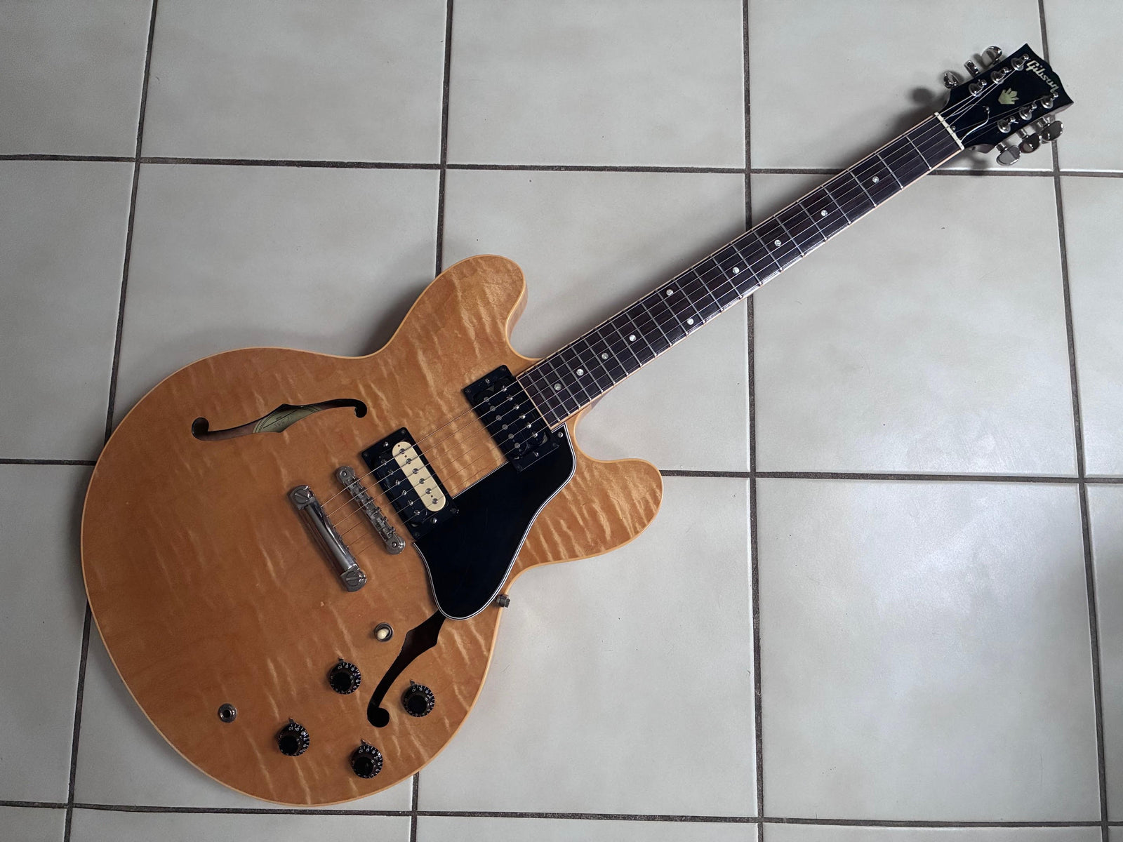 Vintage 1996 Gibson ES-335 Electric Guitar & Case | Flame Maple