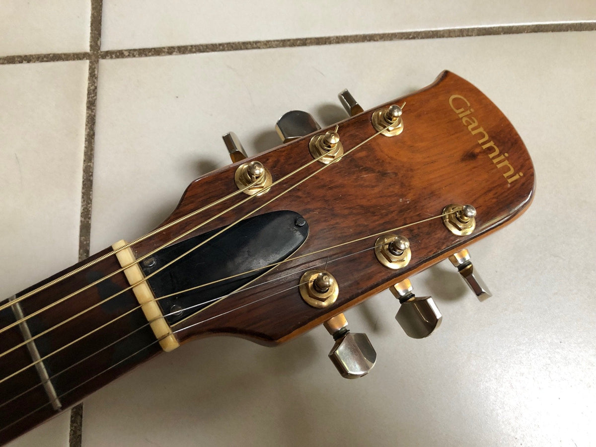 Vintage 1970’s Giannini Craviola Acoustic Guitar w/Case
