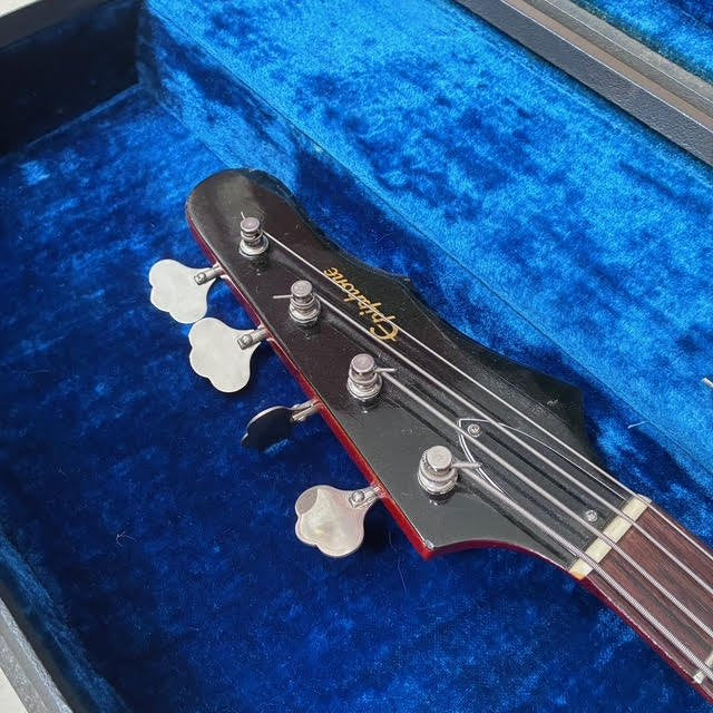 Vintage 1964 Epiphone Newport Bass Guitar & Case