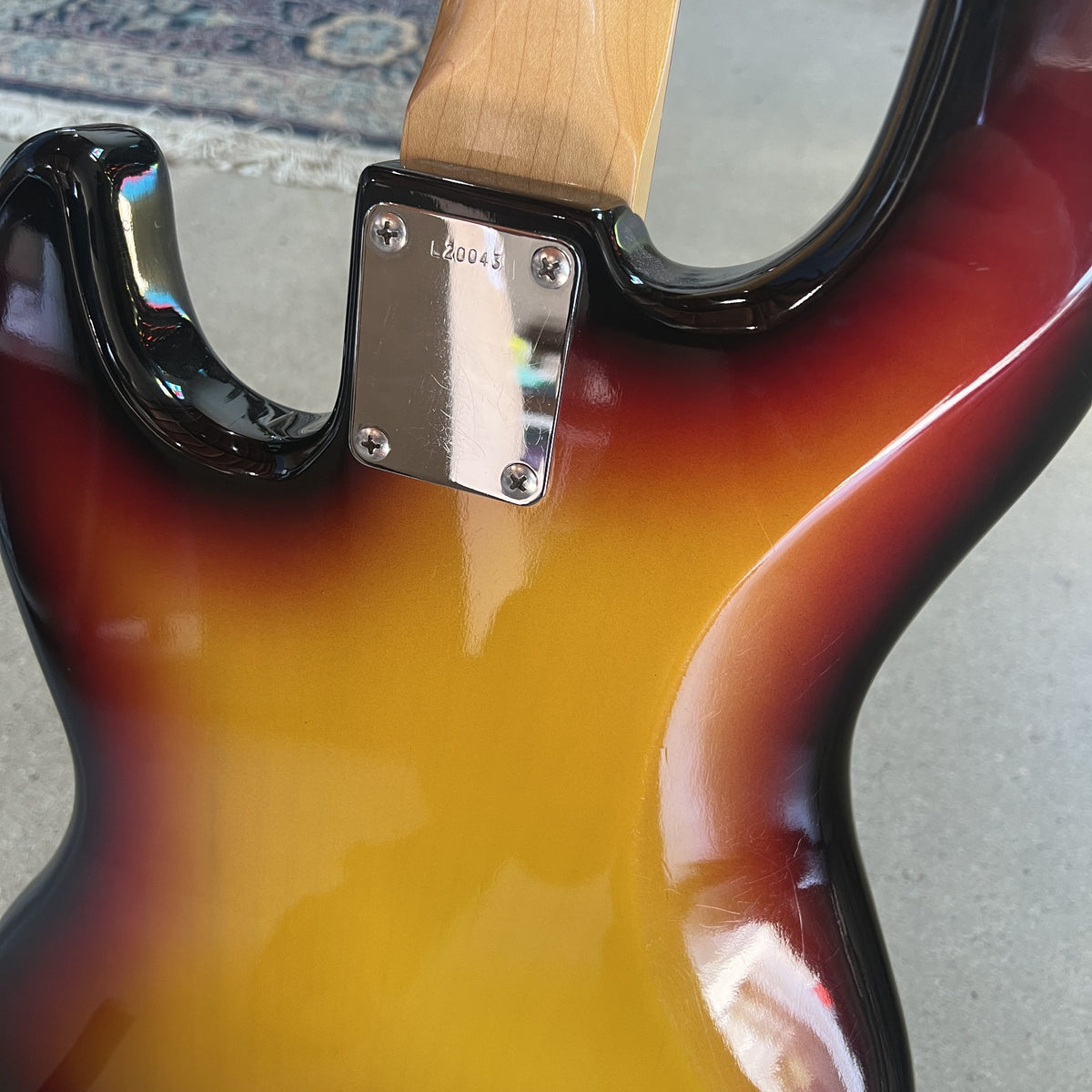 2002 Tokai Jazz Sound Bass Guitar - Sunburst