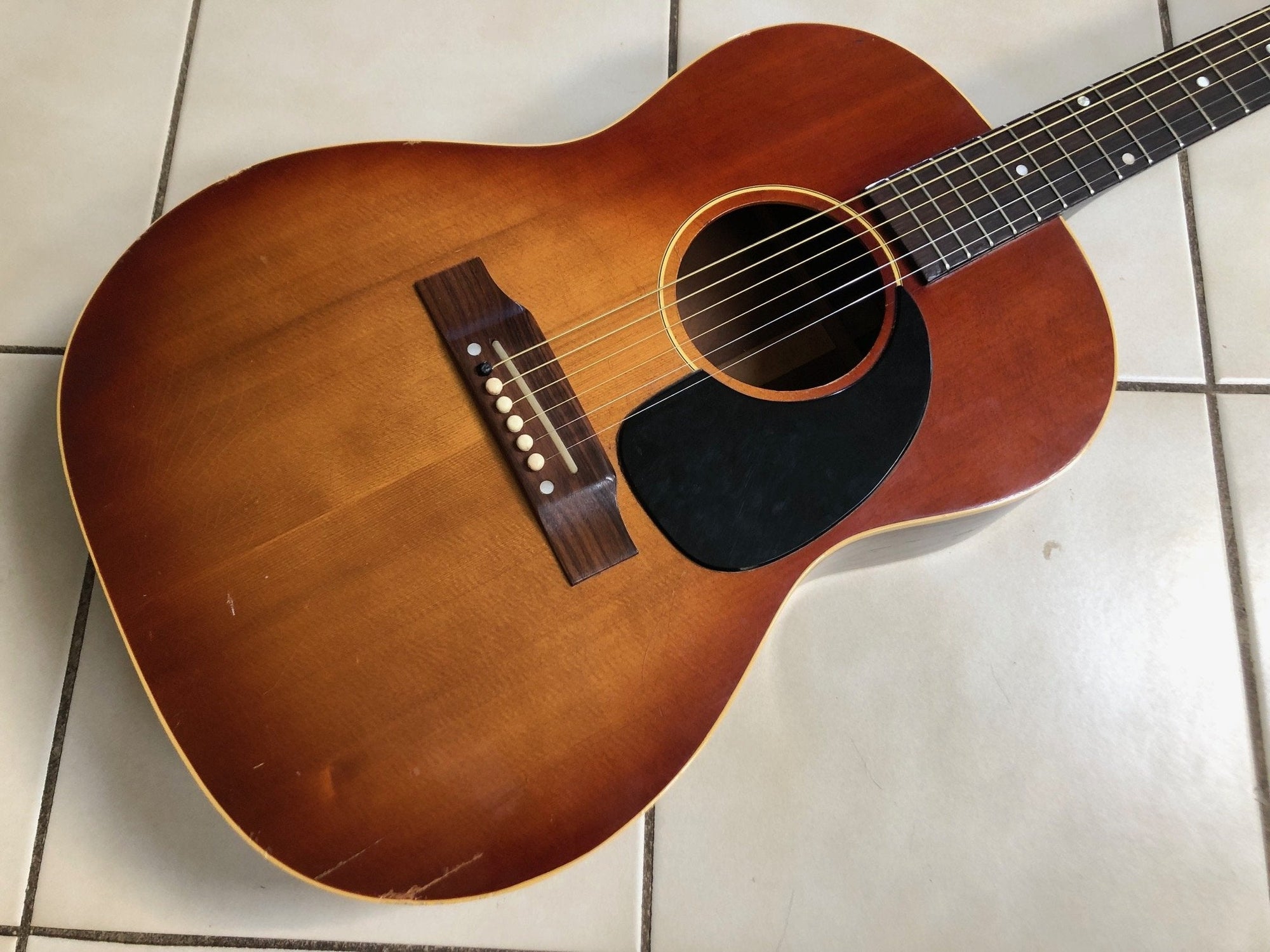 Vintage 1960 Gibson LG-2 Acoustic Guitar