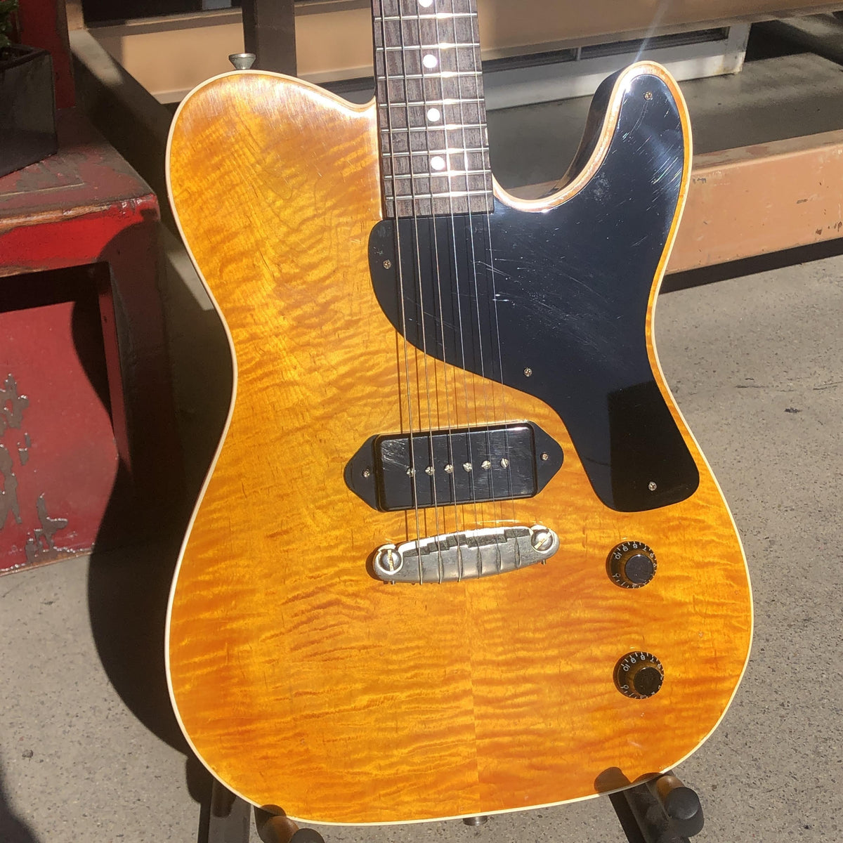 Clockwork Guitars Blaster - Aged Amber Nitro - #2005006