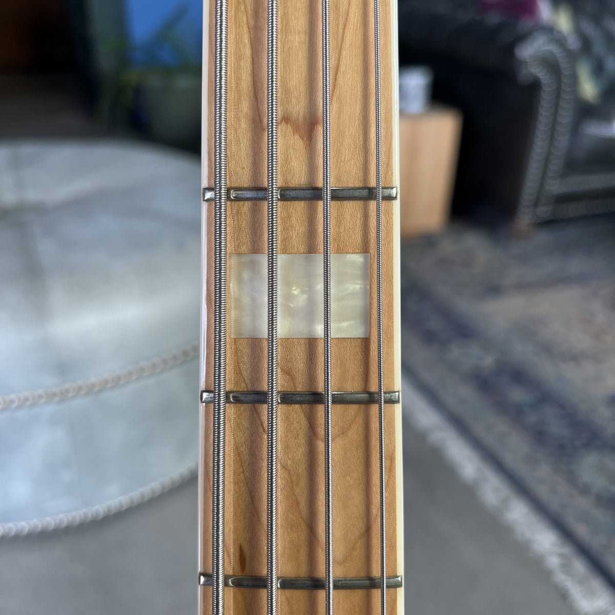 Fender Crafted in Japan (CIJ) 1975 Reissue Jazz Bass (JB75) – Natural Ash with Maple Neck (2004-2005)