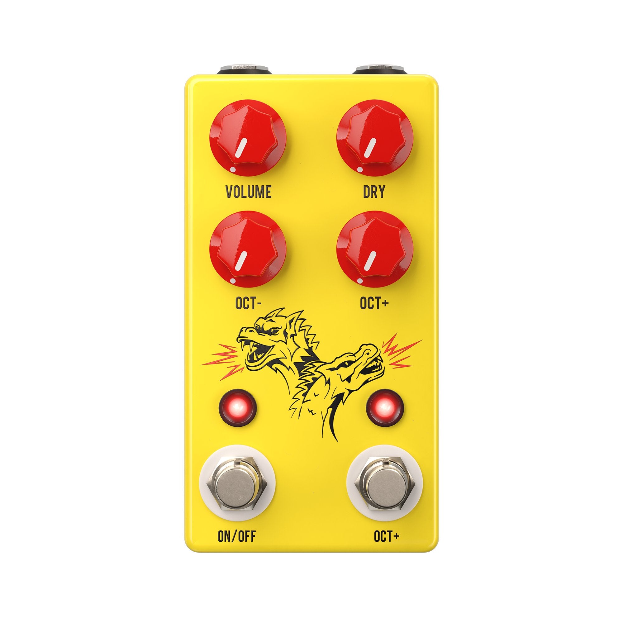 yellow guitar pedals JHS - Double Dragon