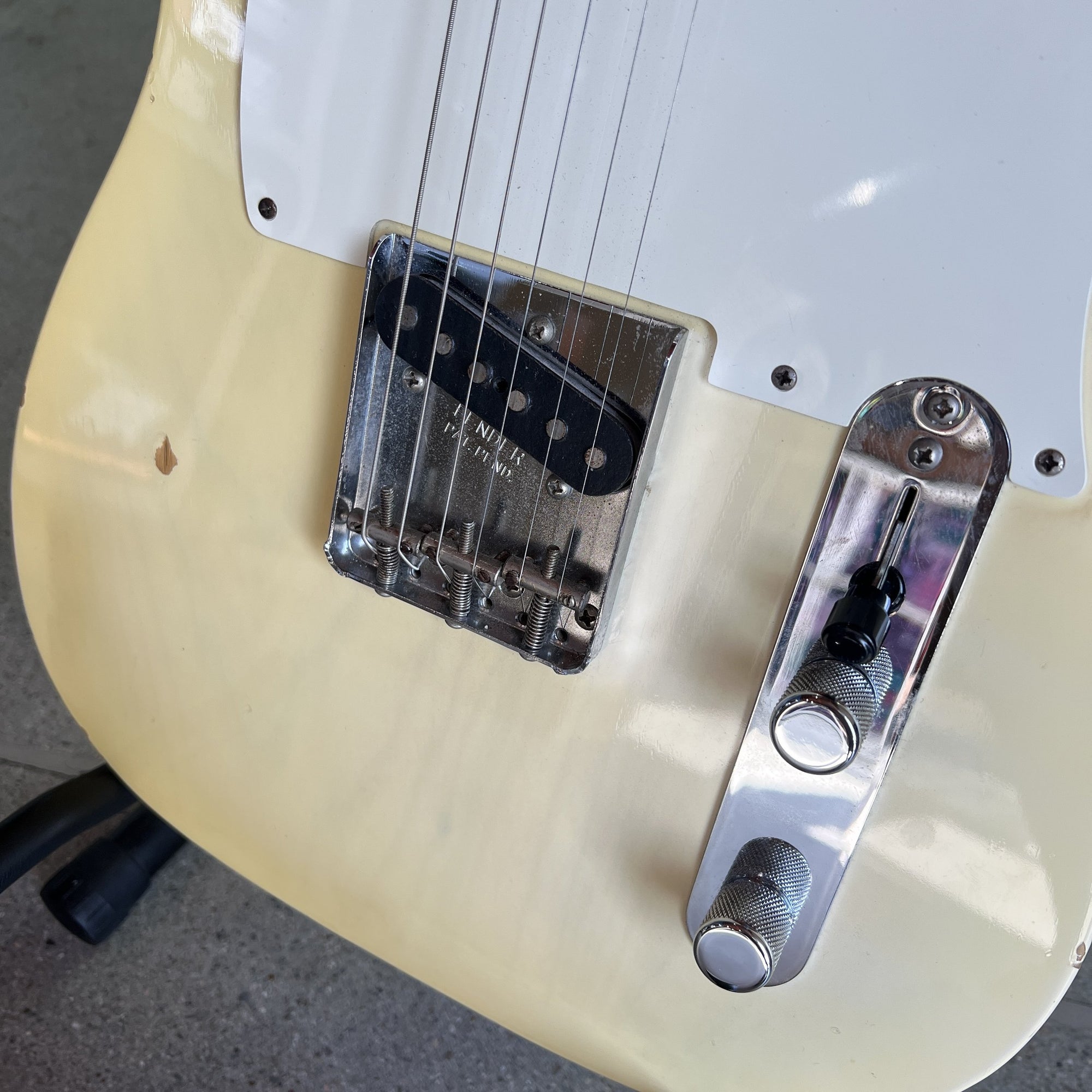 Fender American Vintage '58 Telecaster - White Blonde Relic
