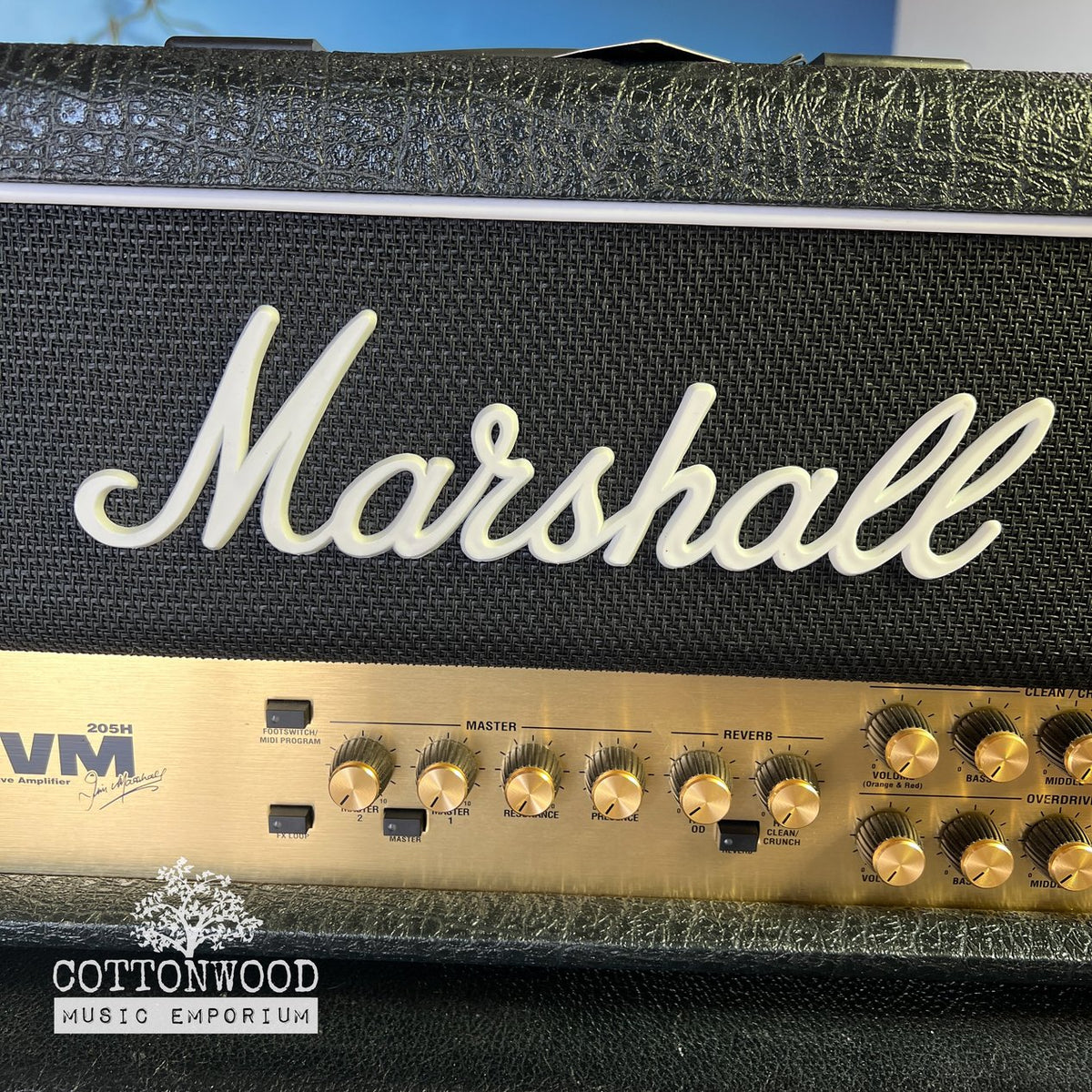 Marshall JVM205H 50-Watt 2-Channel Tube Head – Made in England (2019)