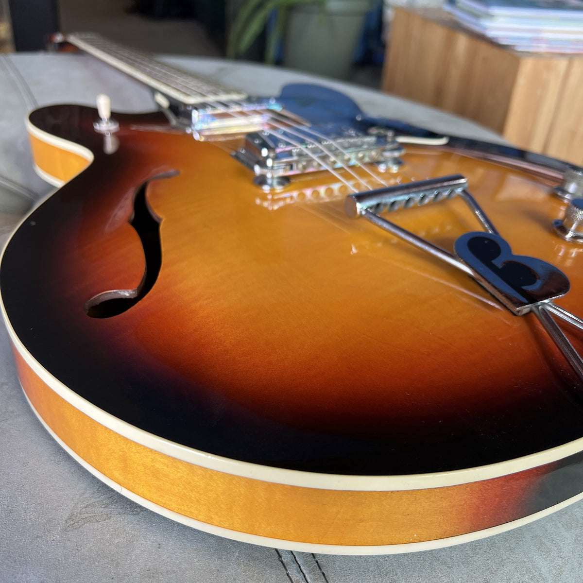 Vintage Baldwin 706 Hollowbody Electric Guitar (1967-1970) – Sunburst, Made in Italy