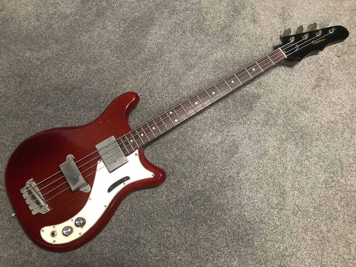Vintage 1968 Gibson Epiphone Newport Bass Guitar w/OHSC