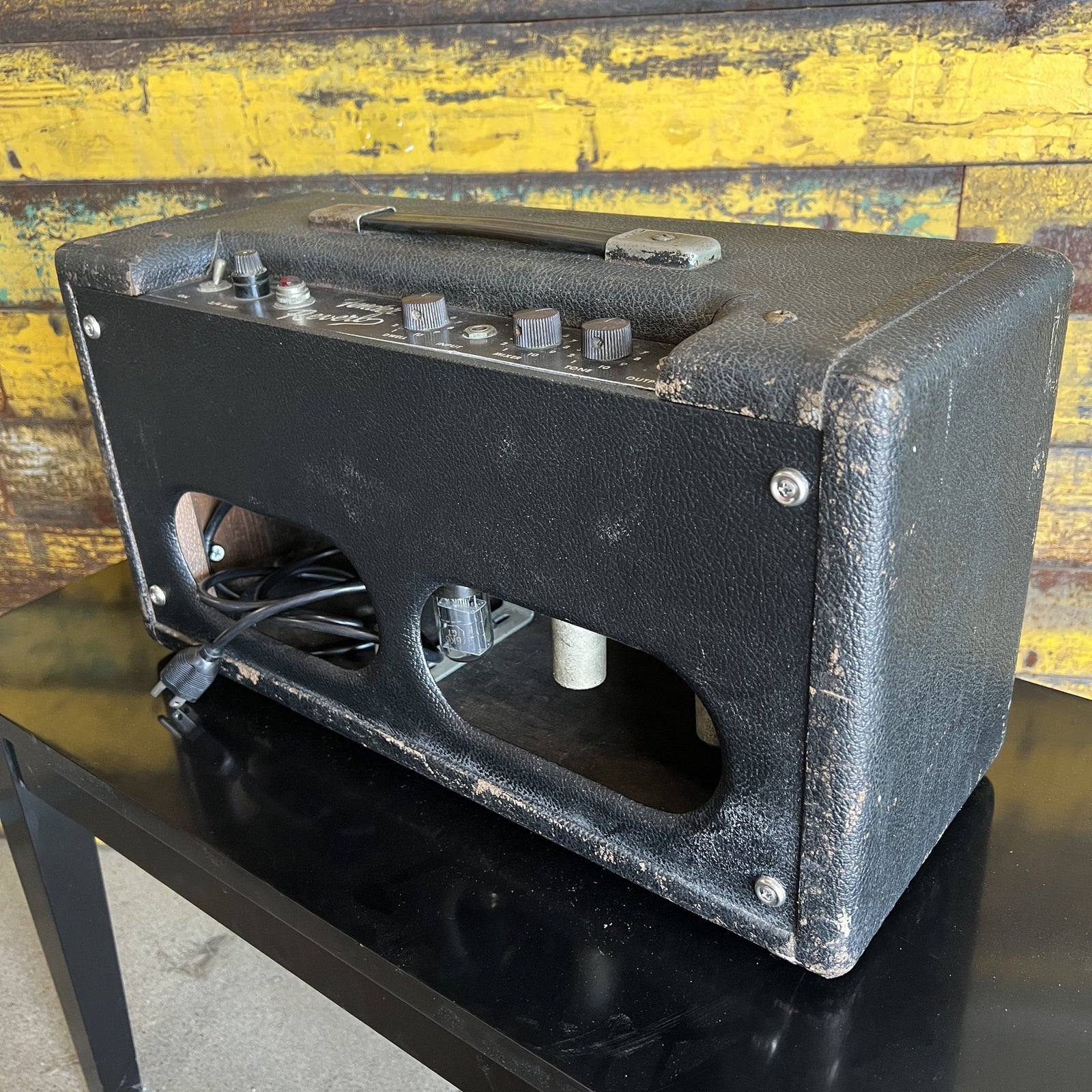 Vintage 1963 Fender 6G15 Standalone Reverb Unit – Rare "Brownface" Transitional Model (Batch #22)