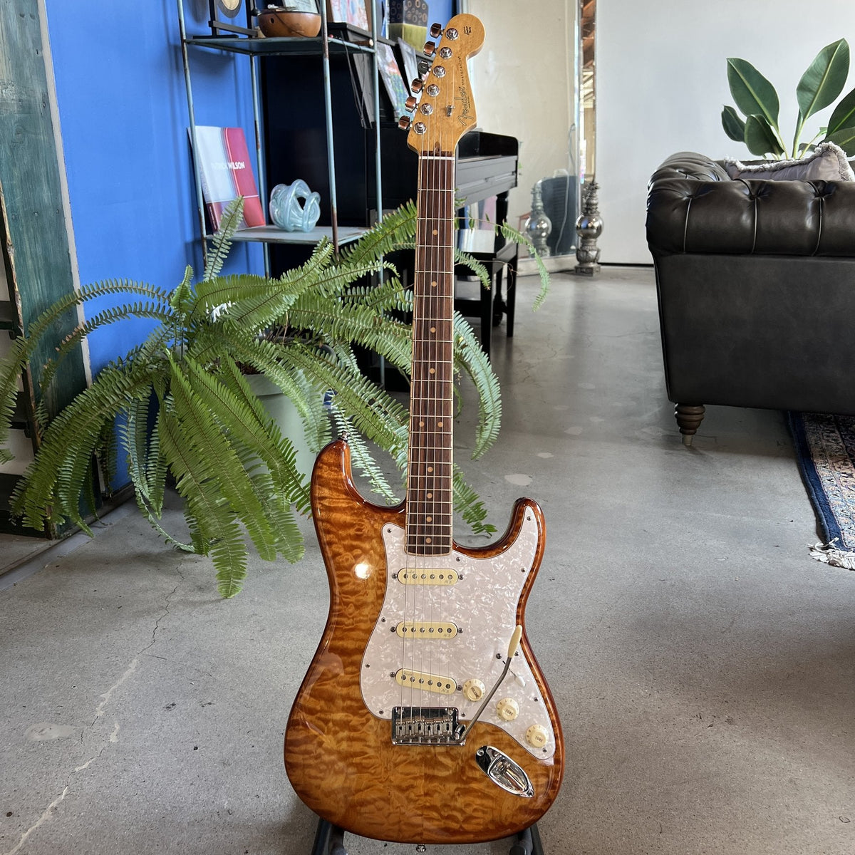 Fender Select Stratocaster Exotic Quilt - 2014