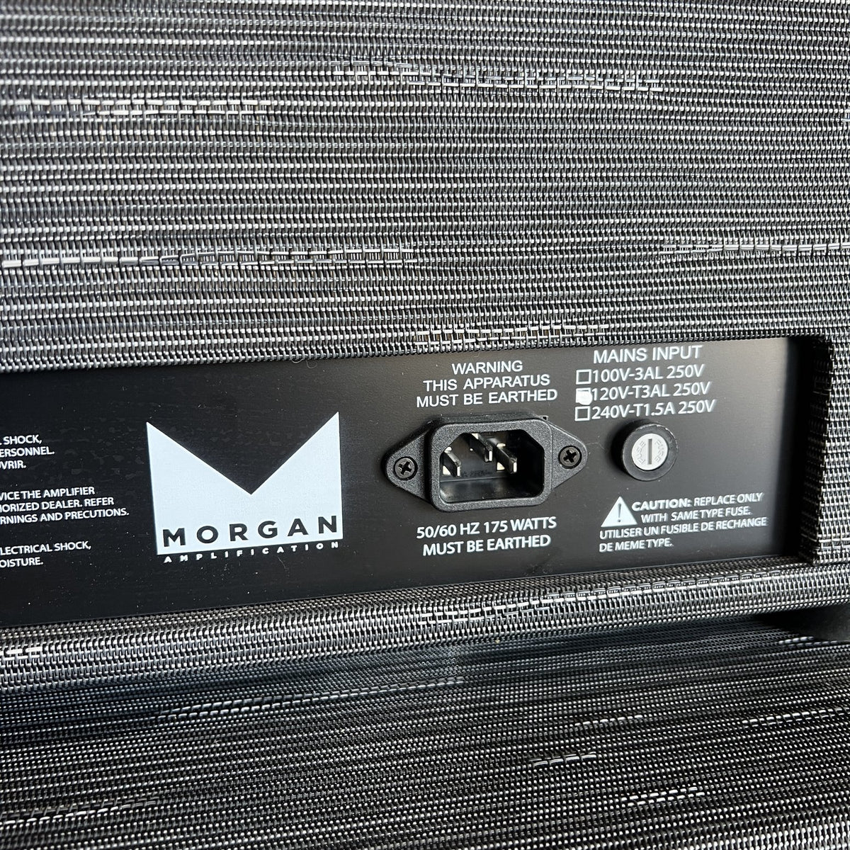 Morgan Amps MVP66 Head & Matching 2x12 Cabinet – Twilight Finish (Excellent Condition)
