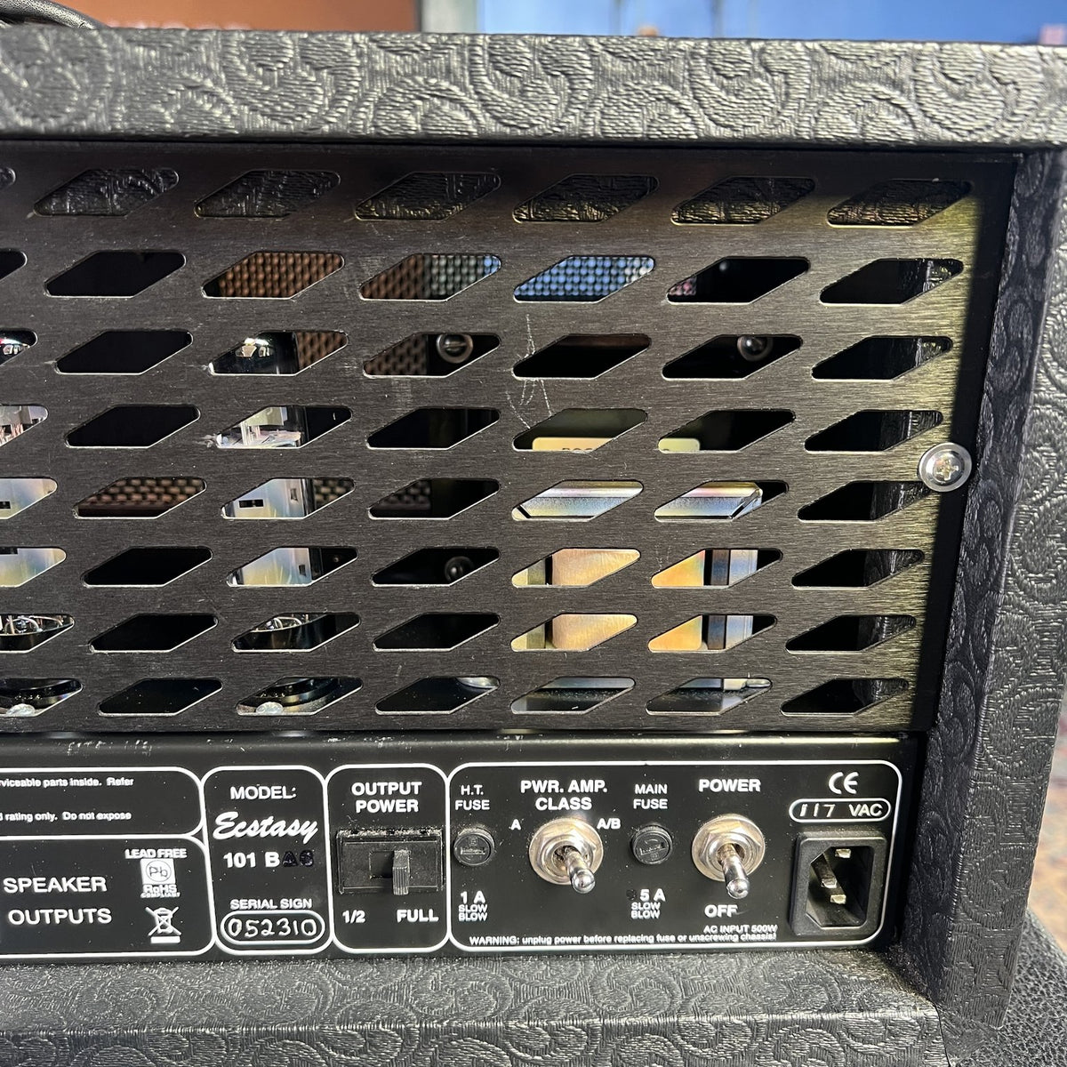 2005 Bogner Ecstasy 101B Head, Footswitch & Cover