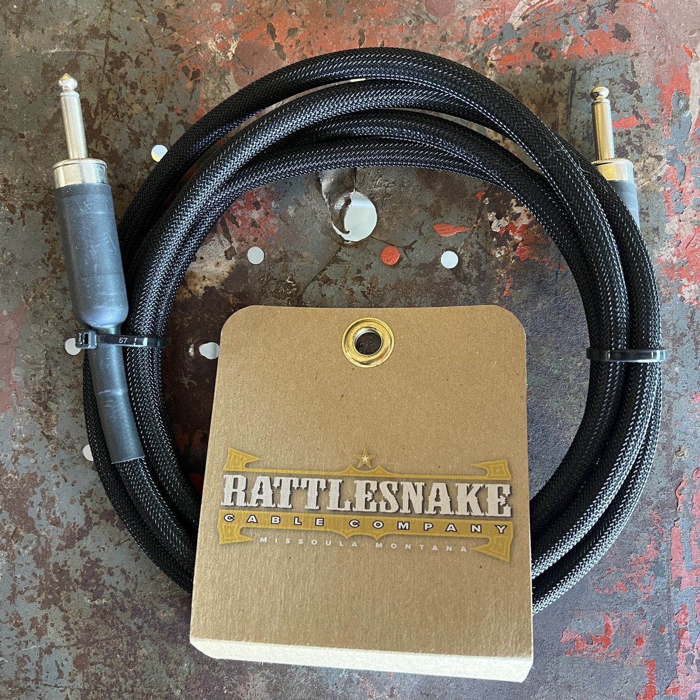 Rattlesnake Cable Company 8' Speaker Cable - Black