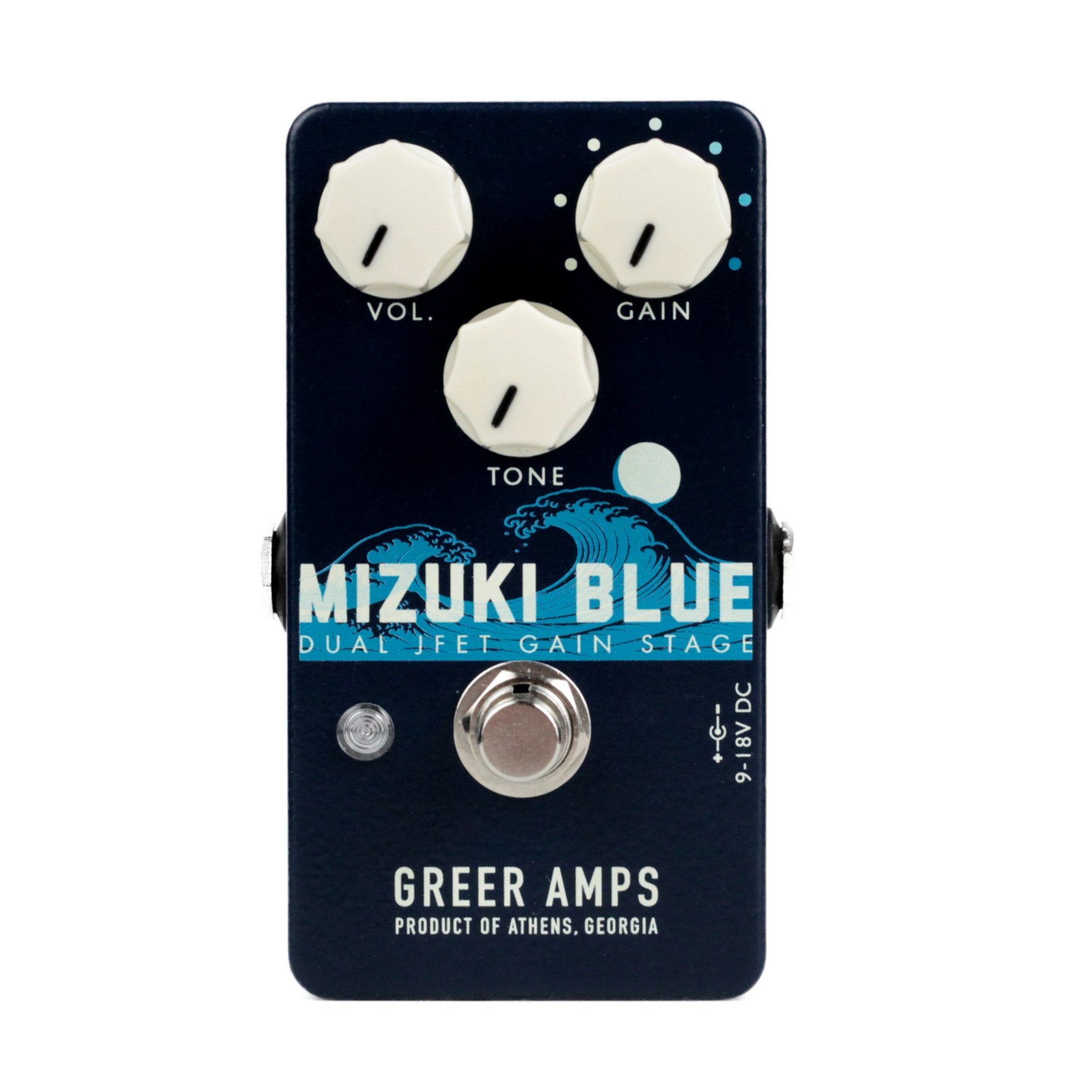 jfet pedals Greer Amps Mizuki Blue JFET Overdrive Guitar Pedal
