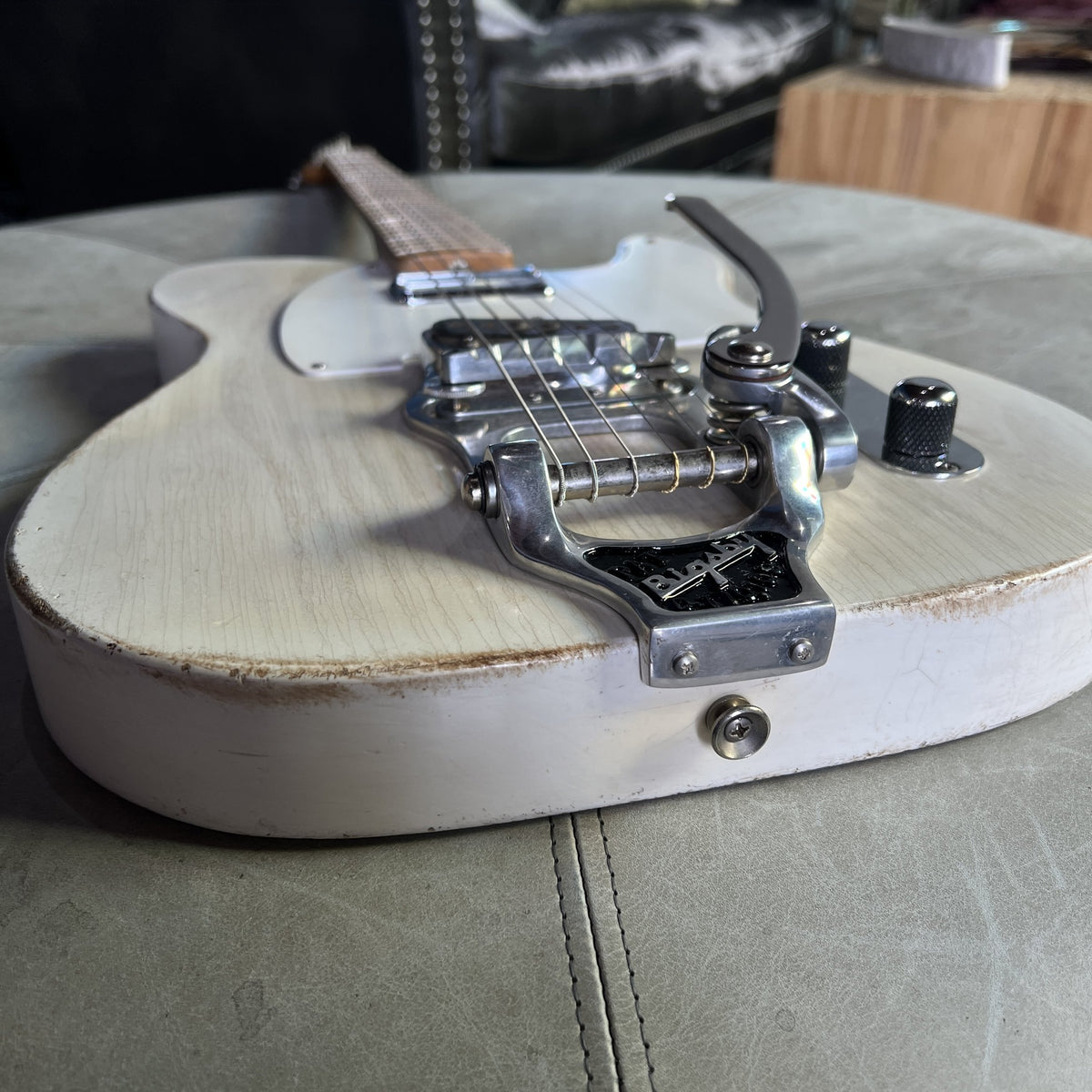 Revelator Guitars - RetroSonic T-Style - White Blonde Nitro - #62285 (Includes 3 loaded pickguards)