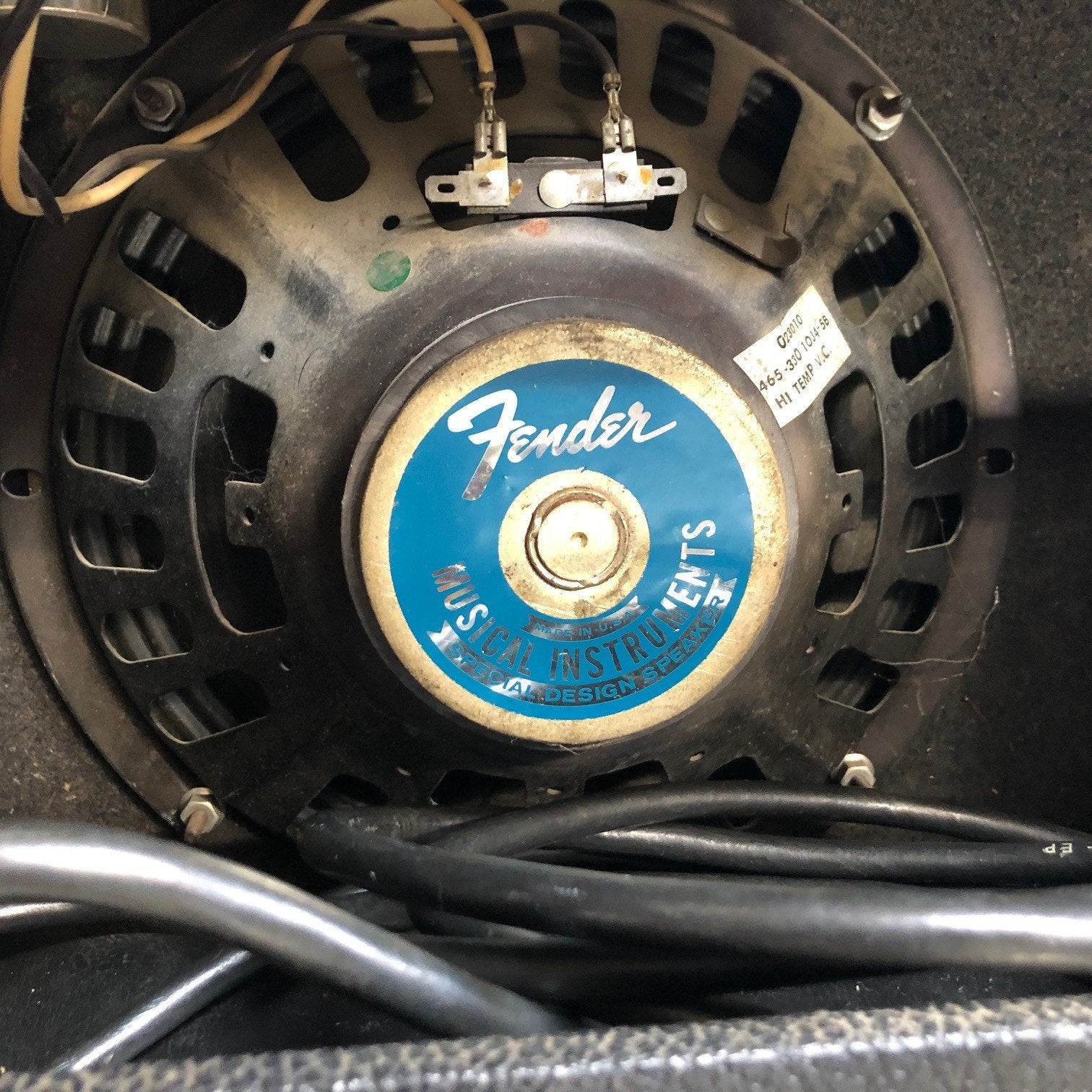 Vintage 1973 Fender Princeton Reverb Guitar Amplifier