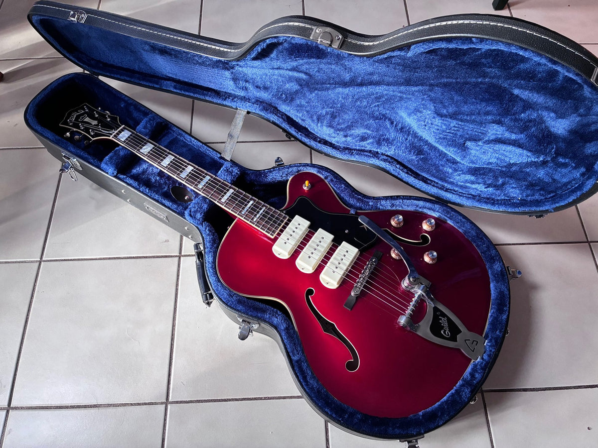 2020 Guild X-350 Stratford Electric Guitar & Case NM - Cottonwood