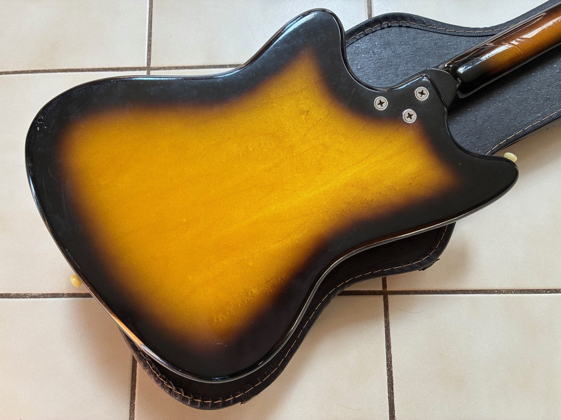 Vintage 1960's Harmony Bobkat Dearmond Gold Foil Pickup