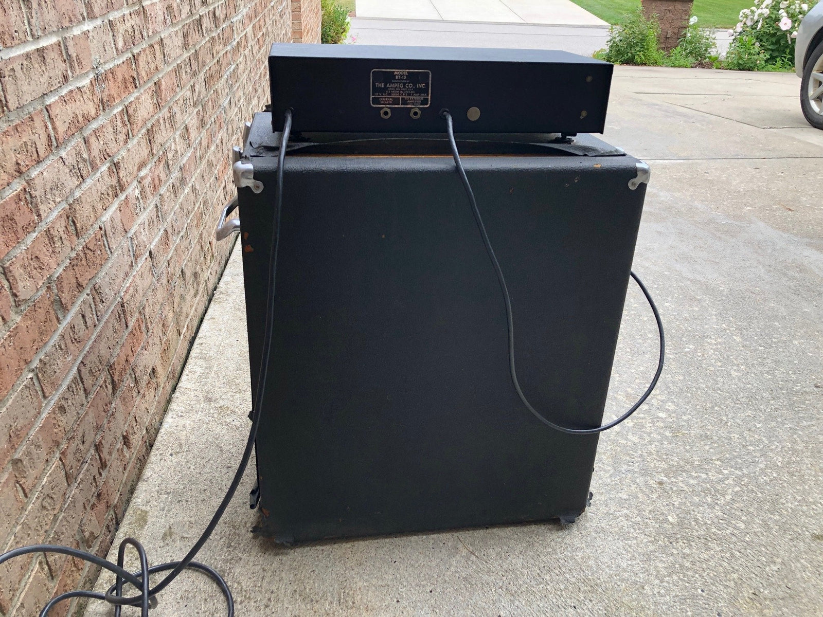 Vintage 1960’s Ampeg BT-15 Portaflex Bass Amplifier w/ Tags