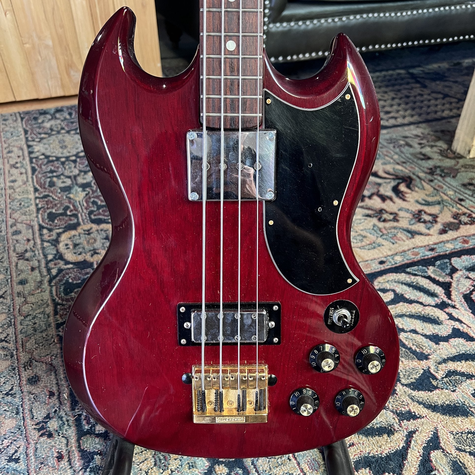 Vintage 1970s Greco EB420 Bass - Cherry Red (MIJ) | Buy Online