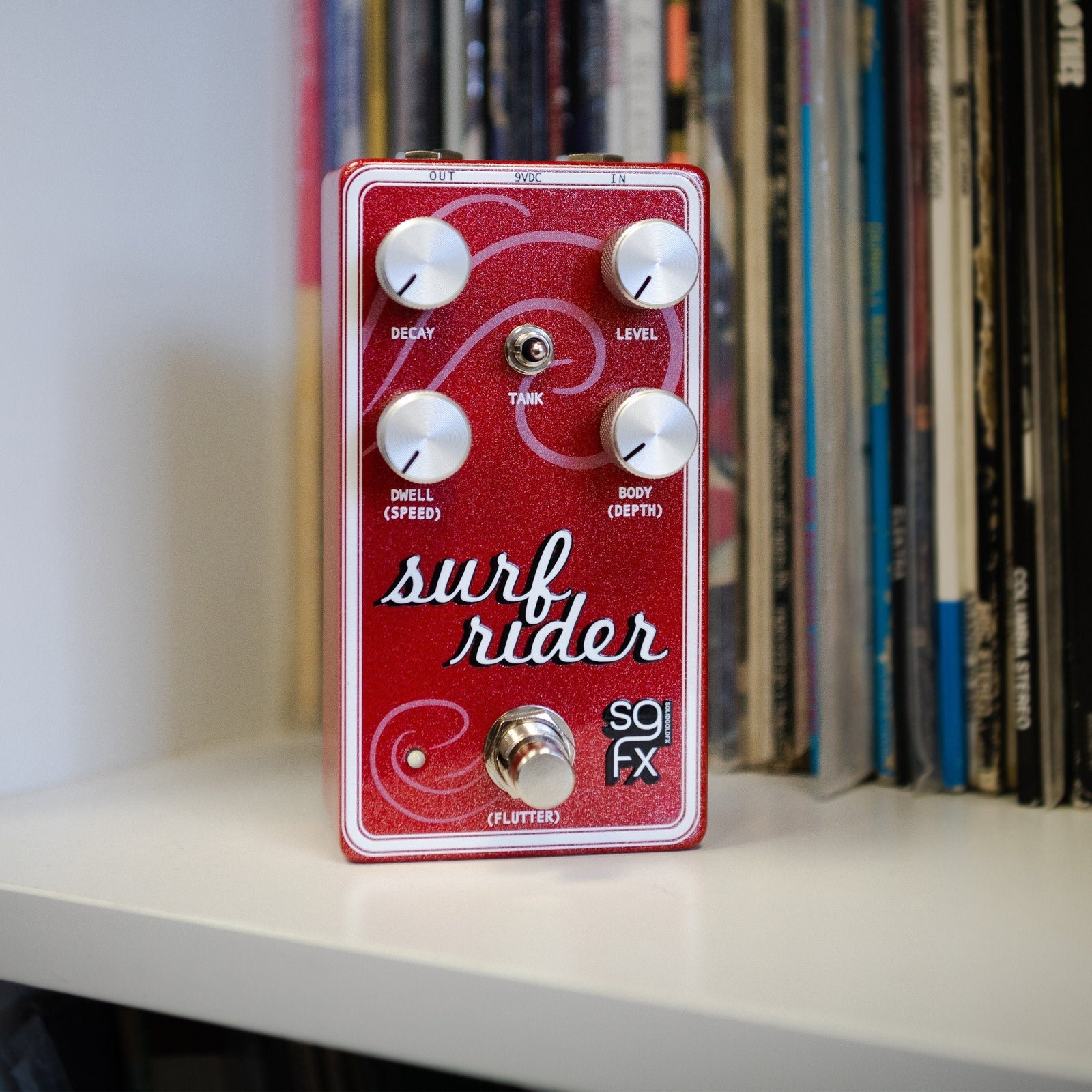 Solid Gold FX Surf Rider IV - Red Sparkle