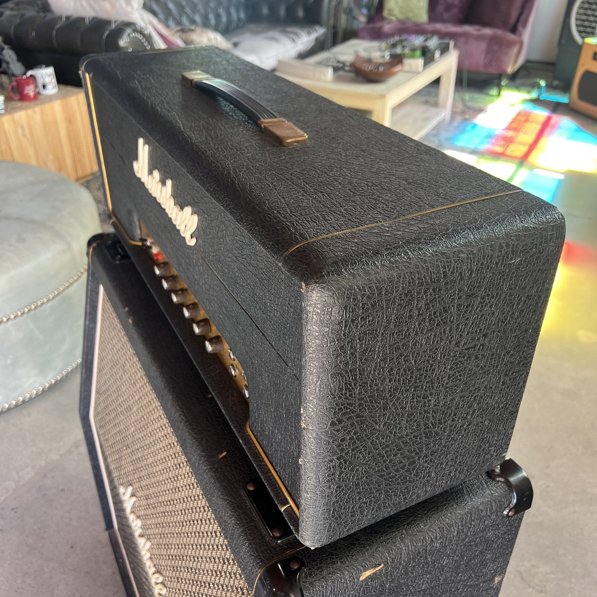 Vintage 1976 Marshall JMP 1987 MK II 50-Watt Lead Guitar Amplifier Head | Cottonwood Music Emporium
