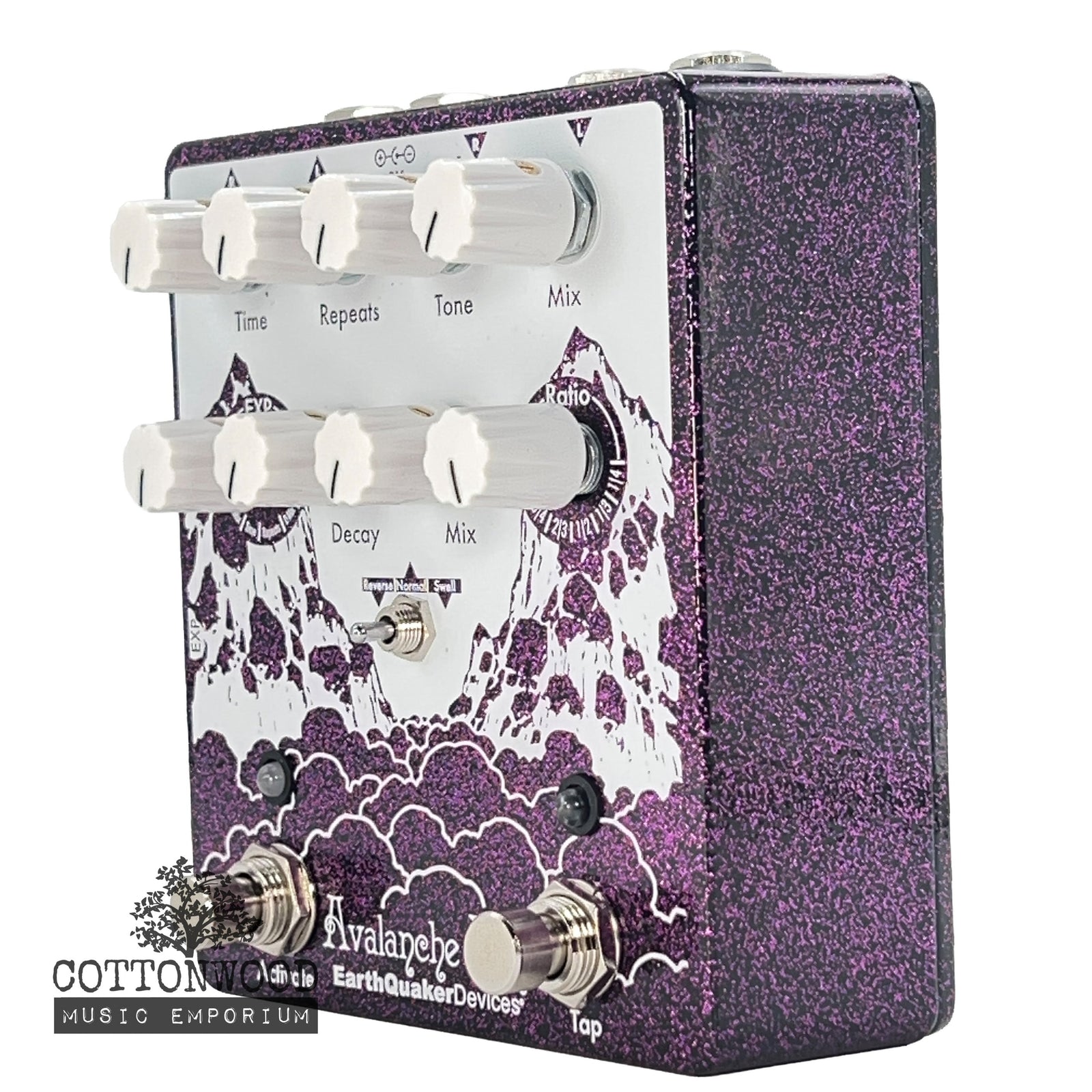 EarthQuaker Devices Avalanche Run V2 - Purple Sparkle - Cottonwood Music Exclusive Color