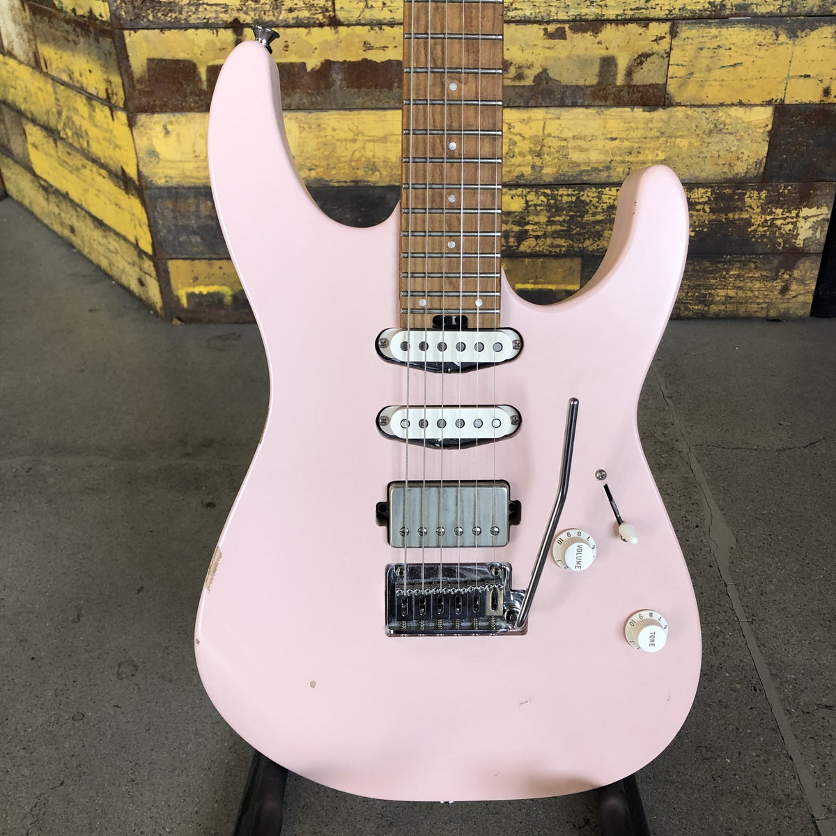 Charvel Pro-Mod DK24 HSS 1PT CM - Satin Shell Pink - 2019