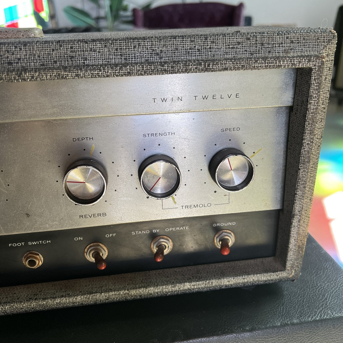 1965 Sears Silvertone Twin Twelve 1484