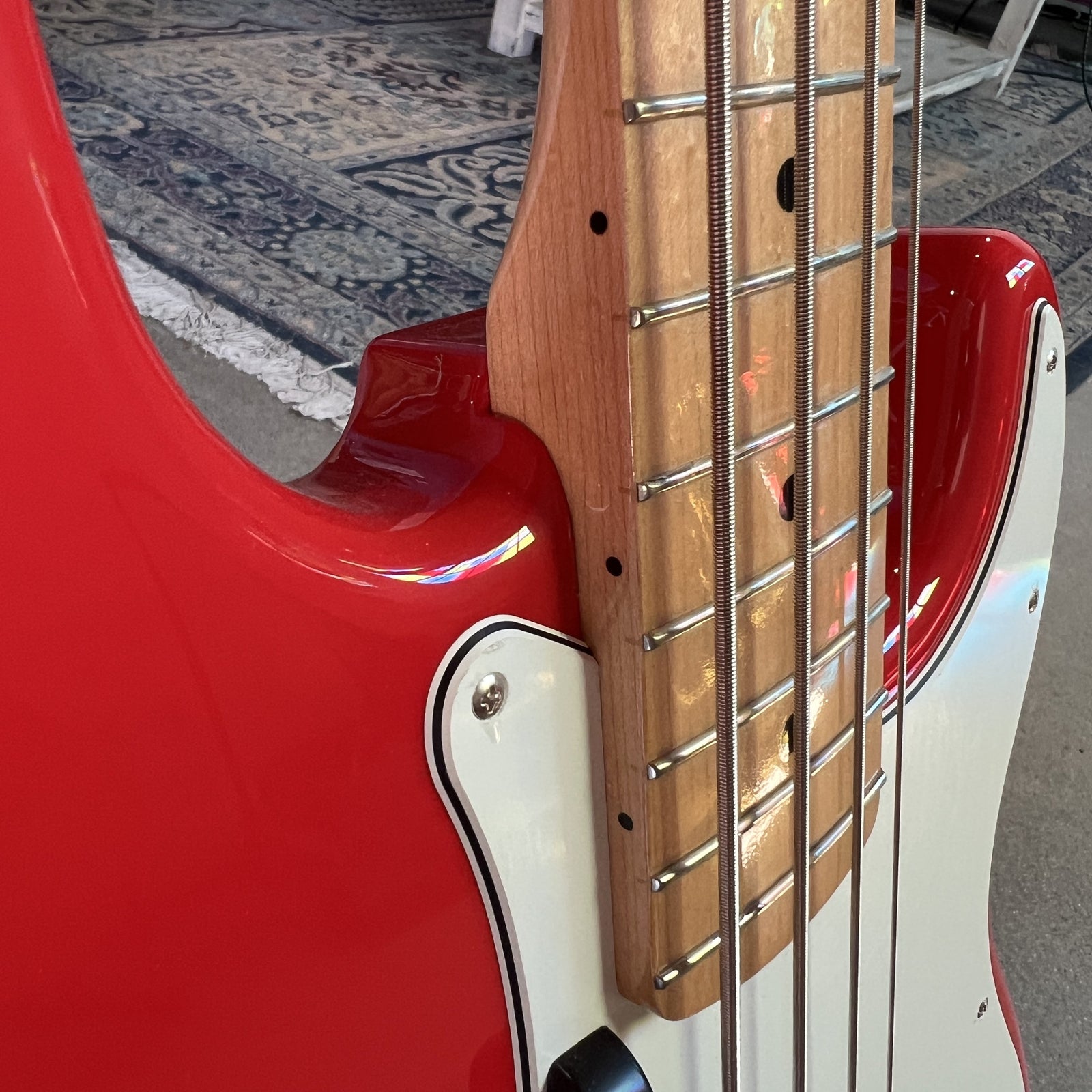 Fender Made in Japan (MIJ) Limited International Color Precision Bass – Morocco Red (2023)