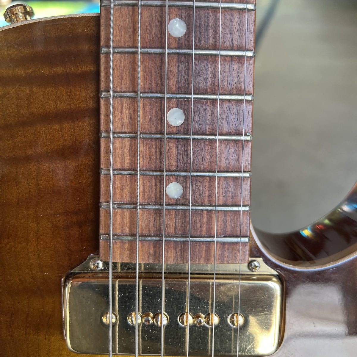 2017 B&G Little Sister Cutaway – Private Build | Handmade P90 Electric Guitar