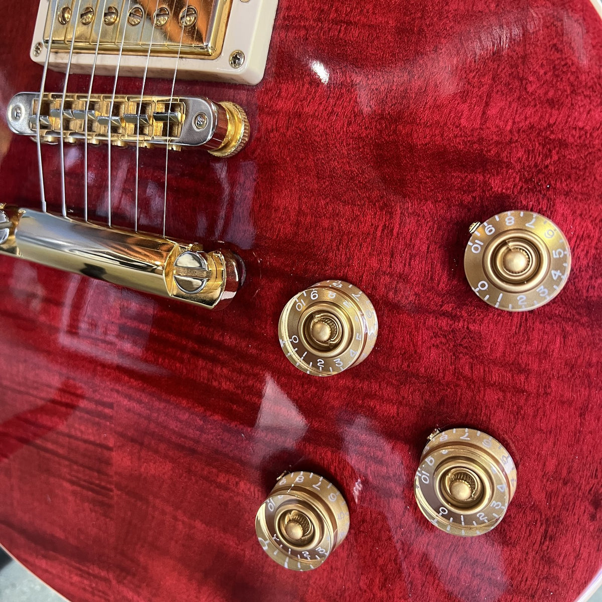 2006 Gibson Les Paul Standard Plus - Wine Red Flame Top