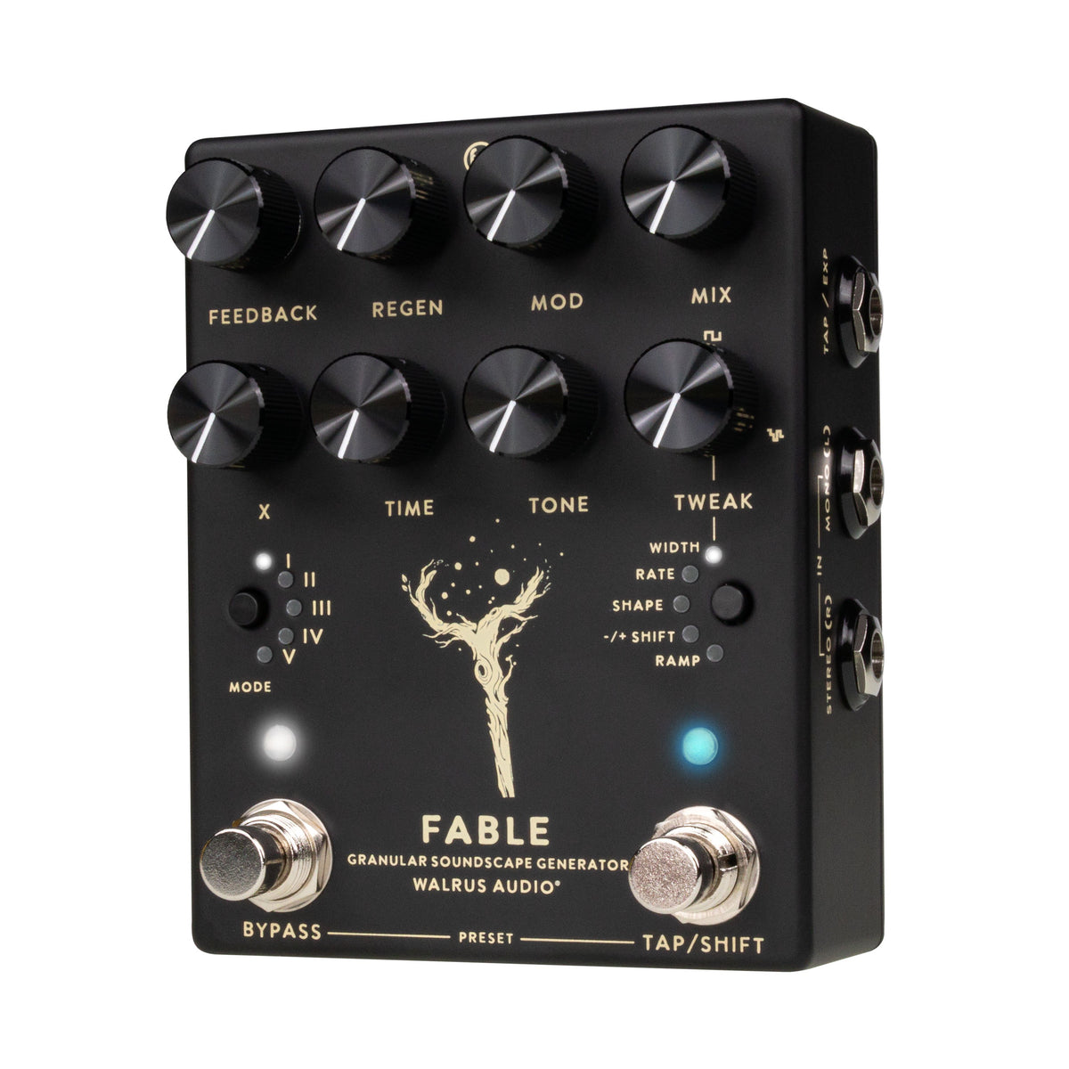 Walrus Audio Fable MKII Granular Soundscape Generator Pedal - Black