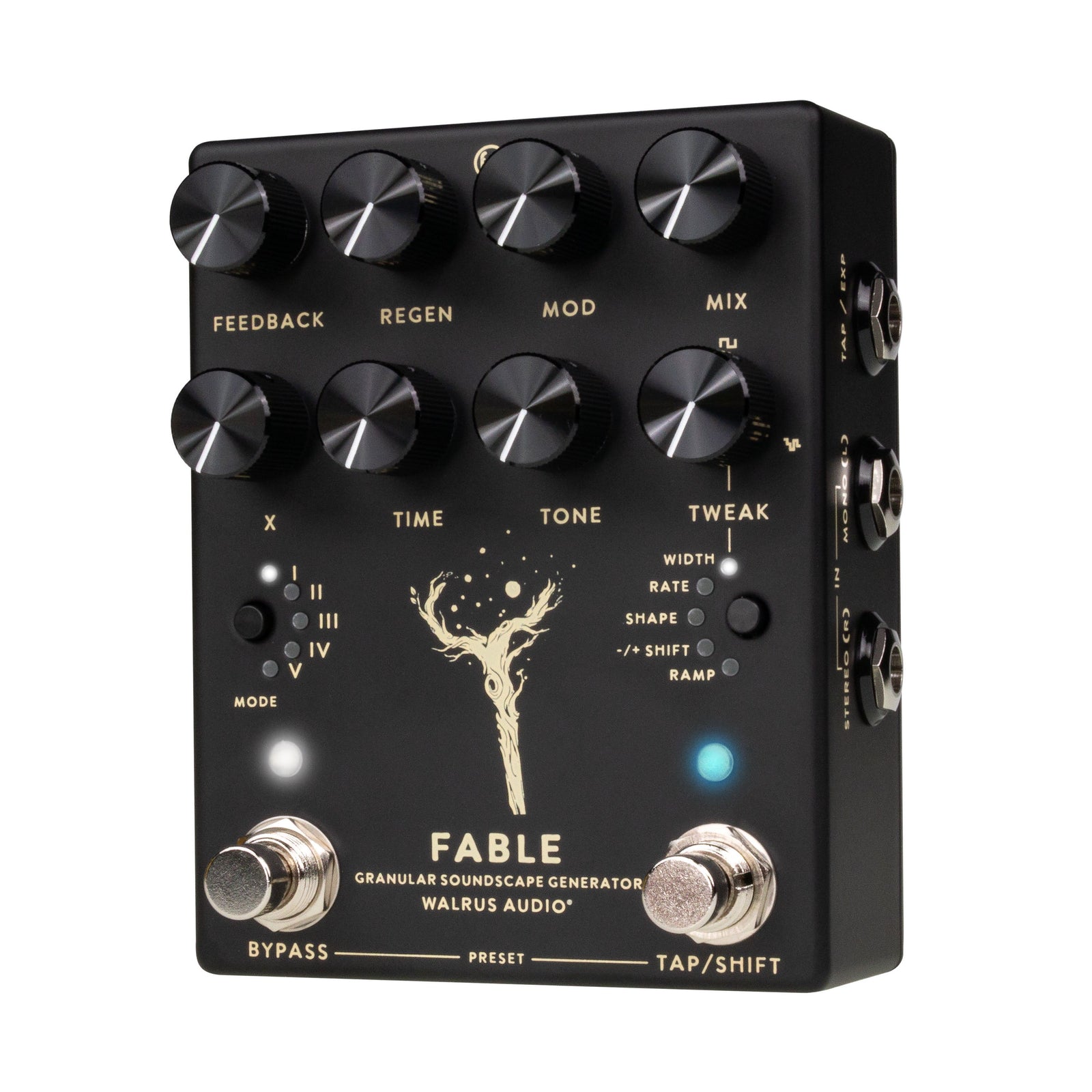Walrus Audio Fable MKII Granular Soundscape Generator Pedal - Black