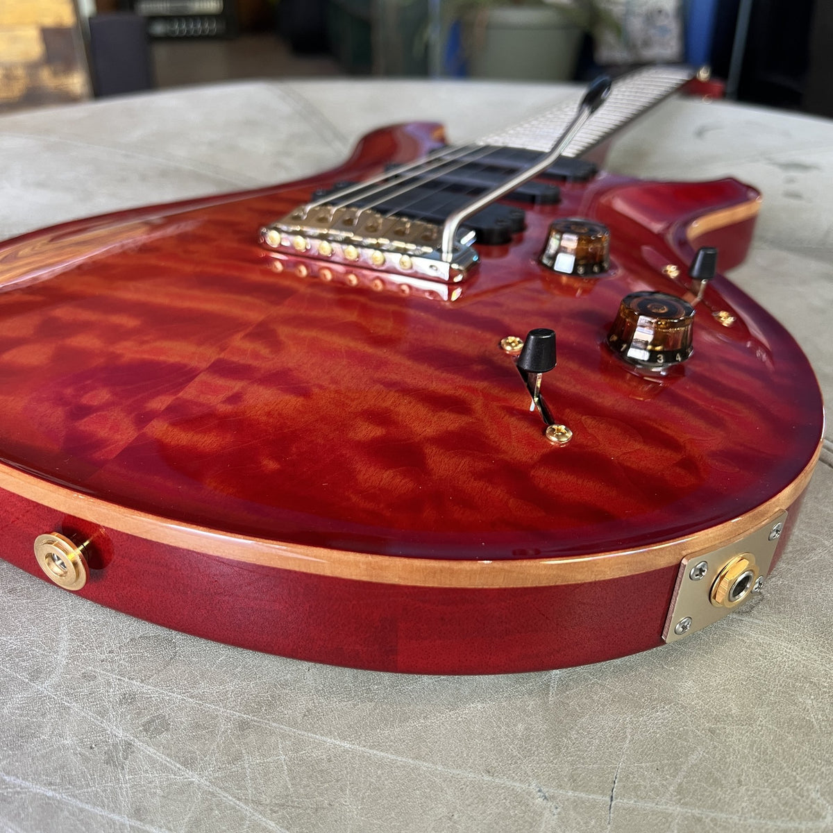 PRS 513 Wood Library 10 Top - 2019 - Blood Orange
