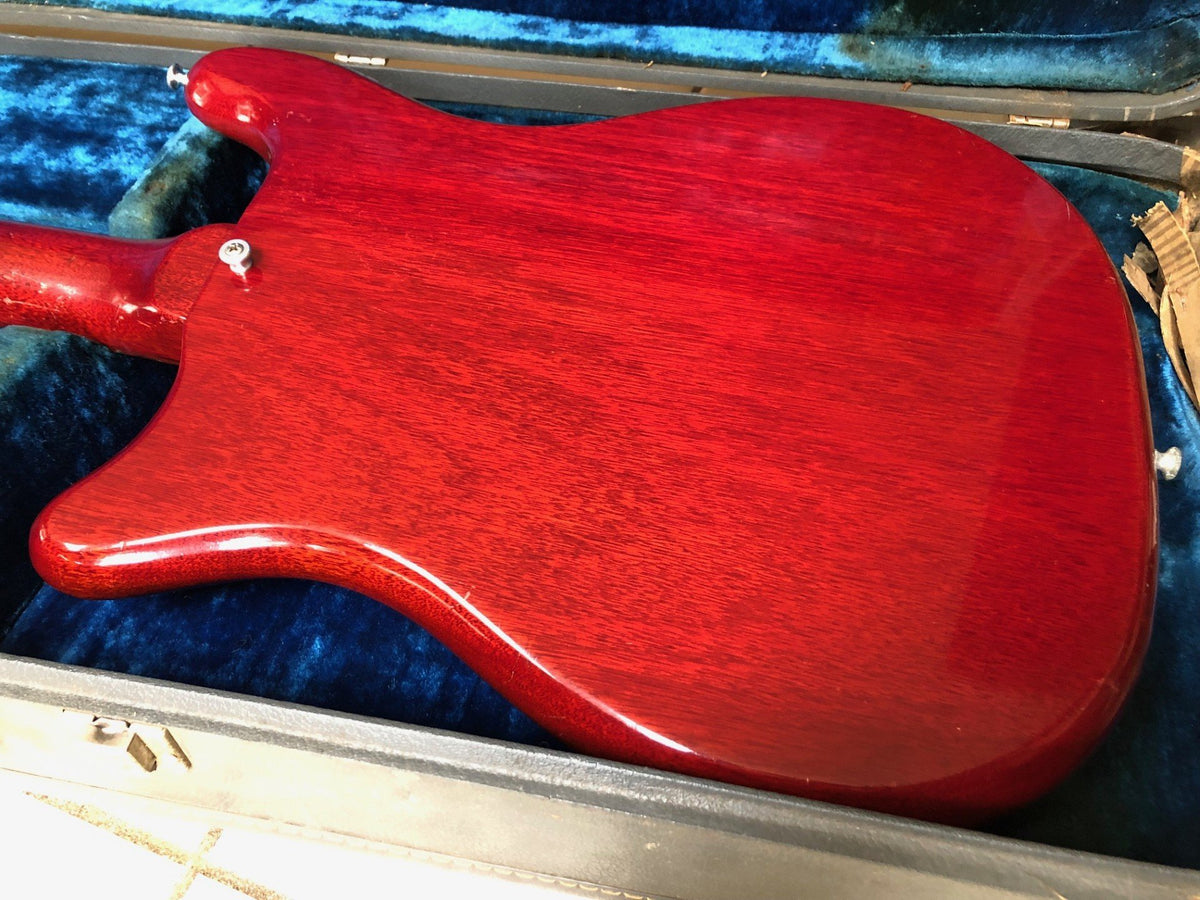 Vintage 1964 Epiphone Newport bass guitar and case 100% original