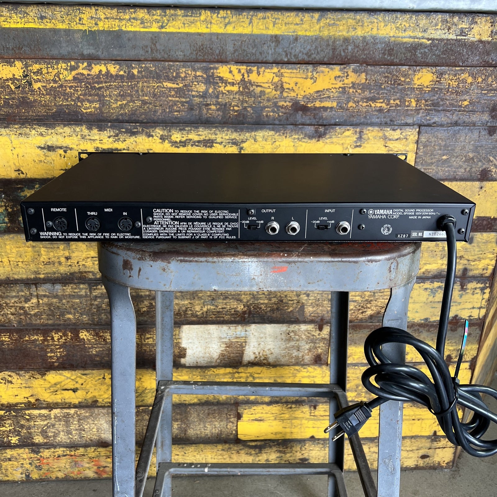 Yamaha SPX90 II Digital Multi-Effects Processor | Vintage 1988 Rack FX