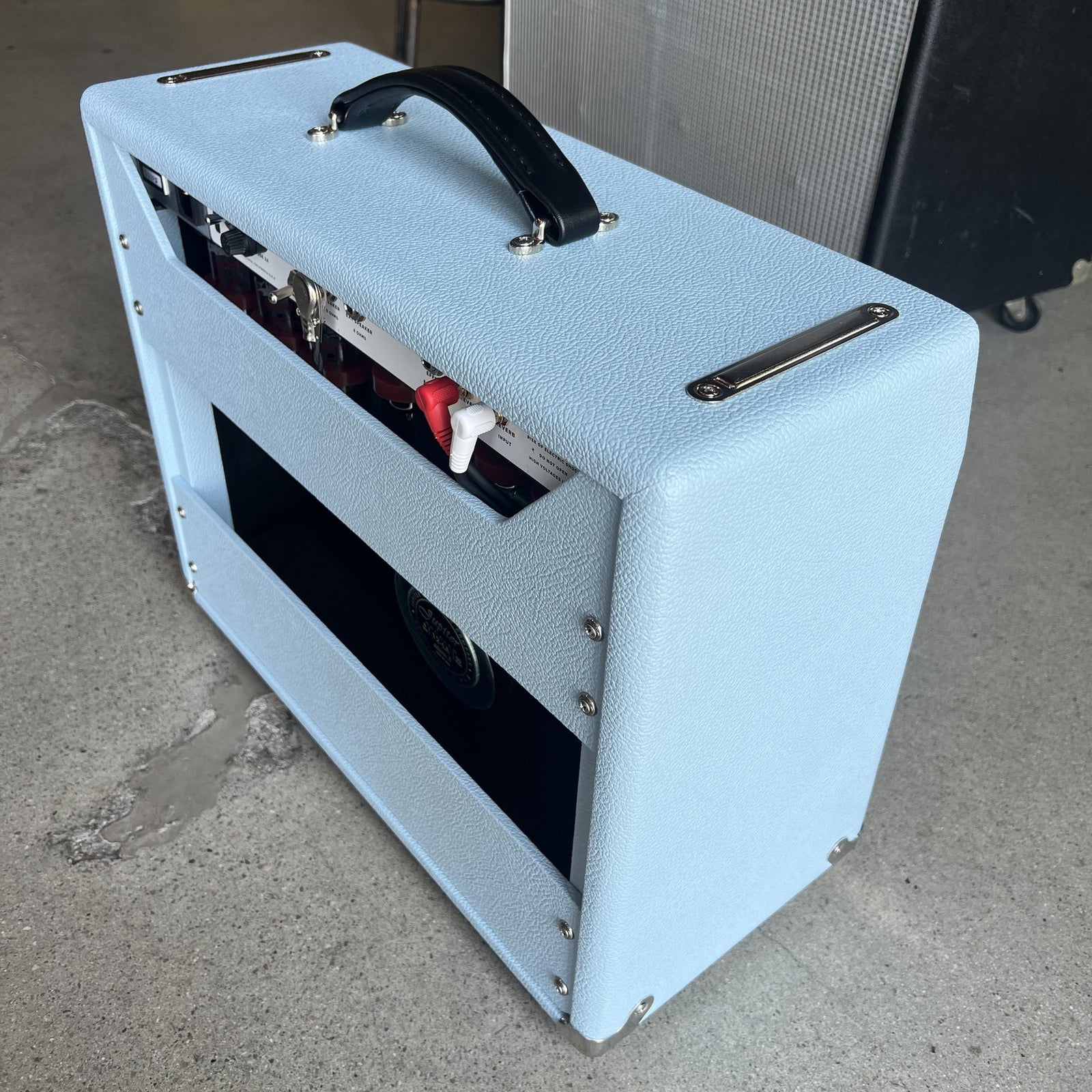 Milkman Sound 20W Creamer, Powder Blue, Jupiter 12-LA Alnico 5