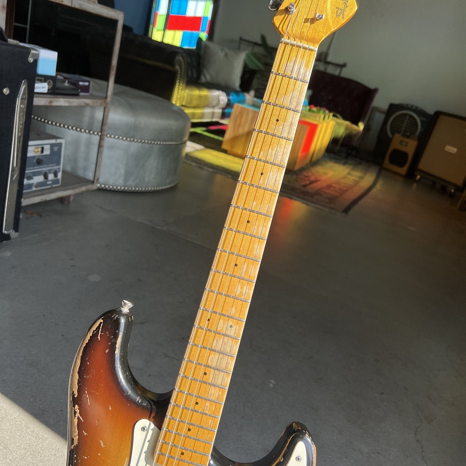 Shabat Guitars Lynx SSS - 2-Tone Sunburst