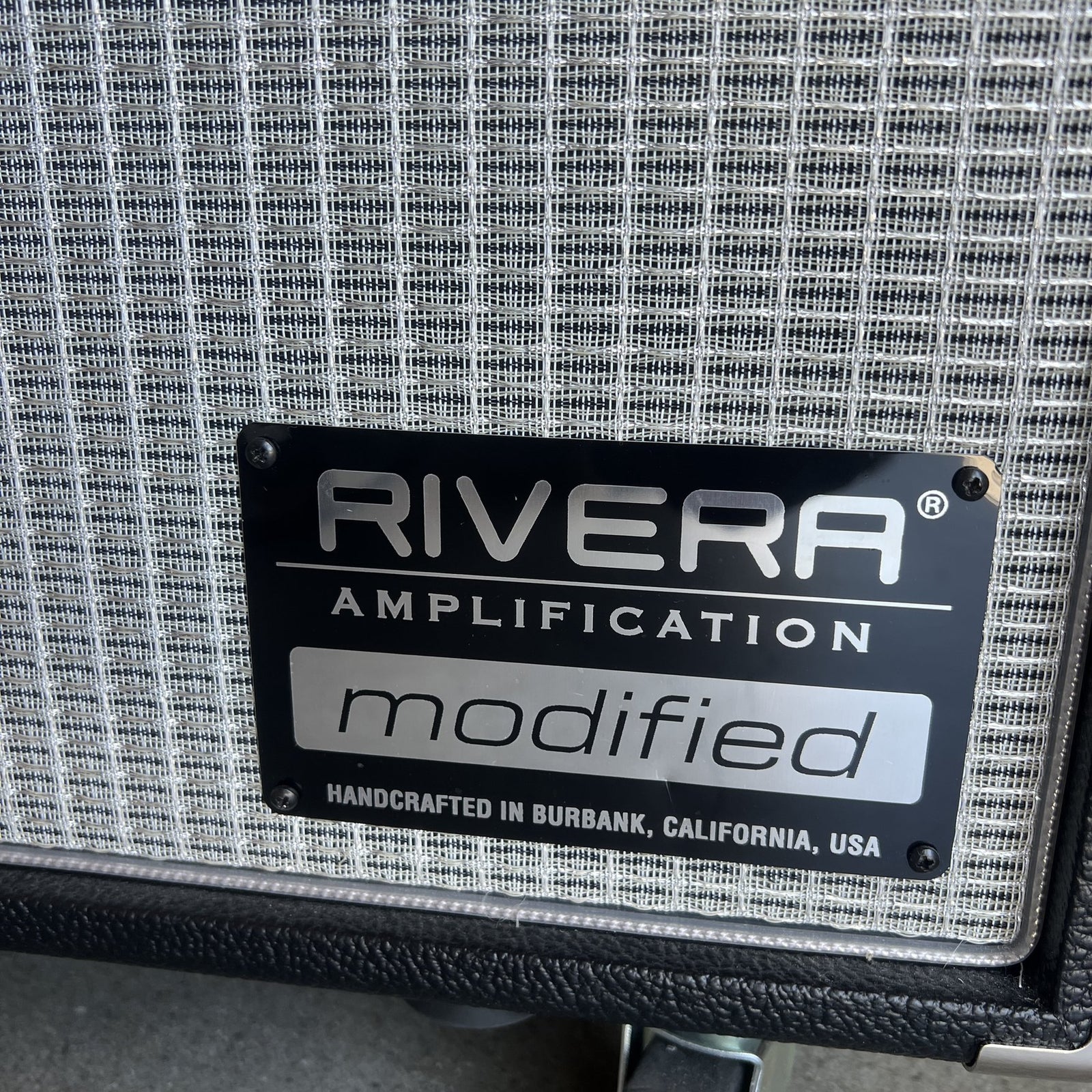Rivera Amplification Stage IV Modified Tube Guitar Amplifier – Black (Excellent Condition)