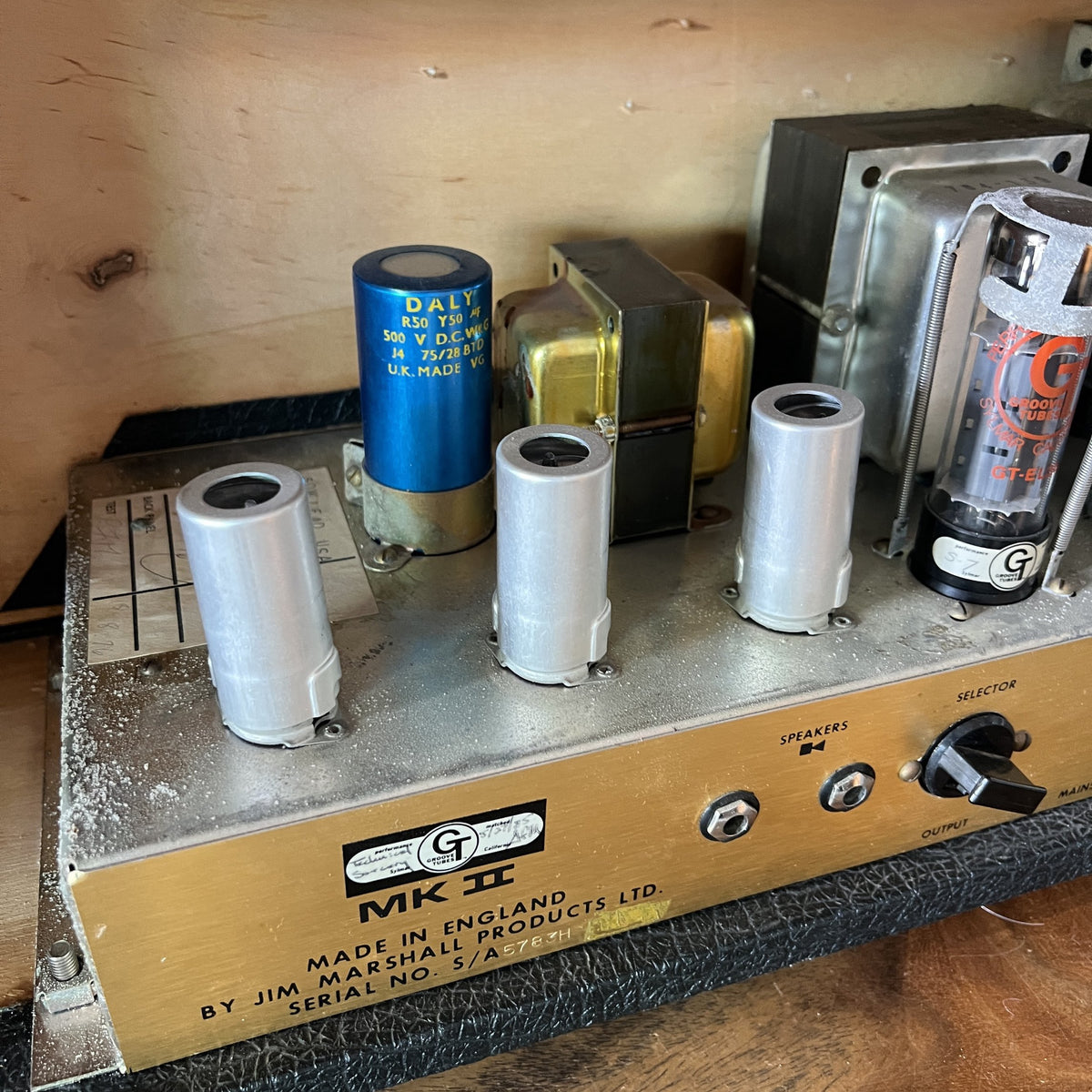 Vintage 1976 Marshall JMP 1987 MK II 50-Watt Lead Guitar Amplifier Head | Cottonwood Music Emporium