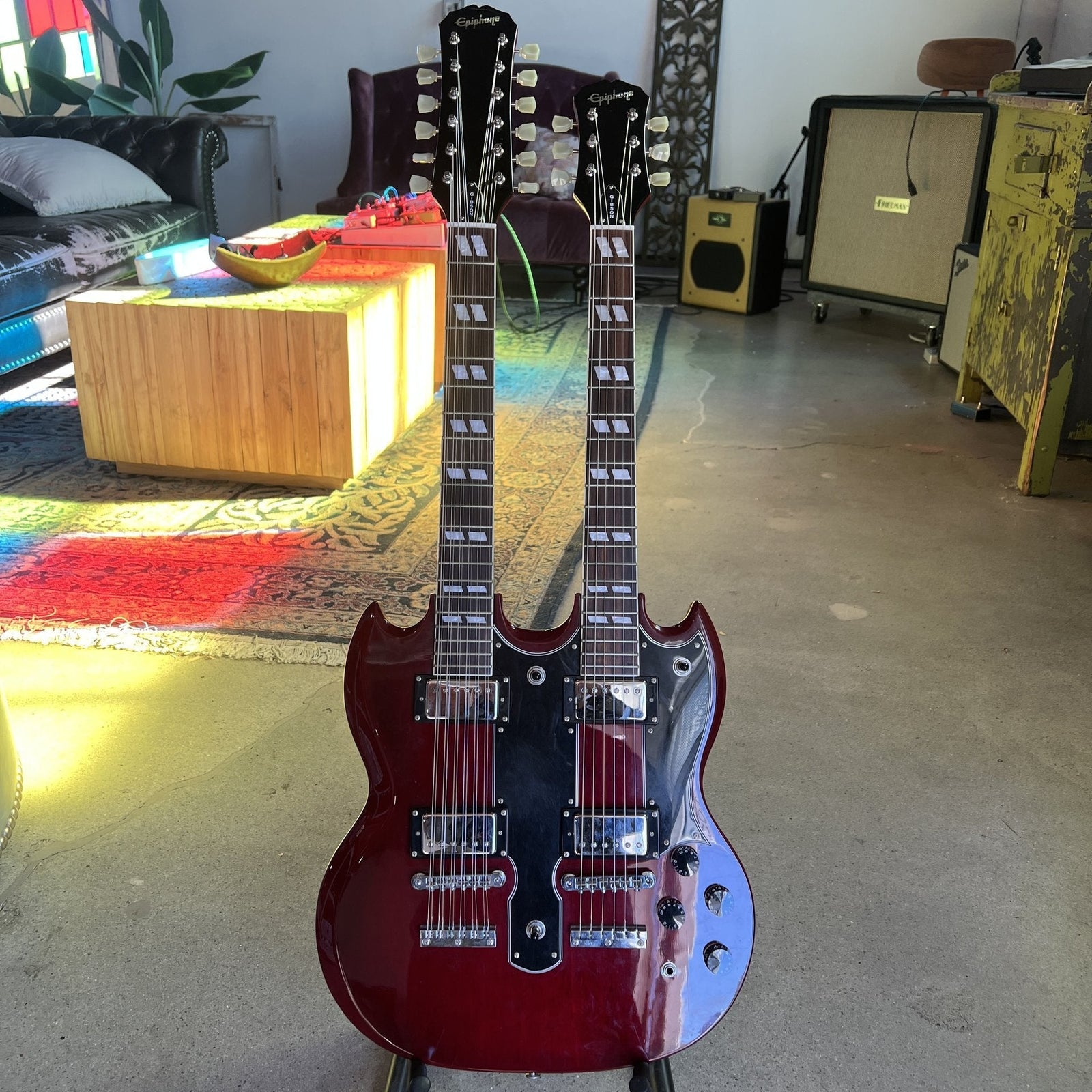 Epiphone G-1275 SG Double Neck Electric Guitar