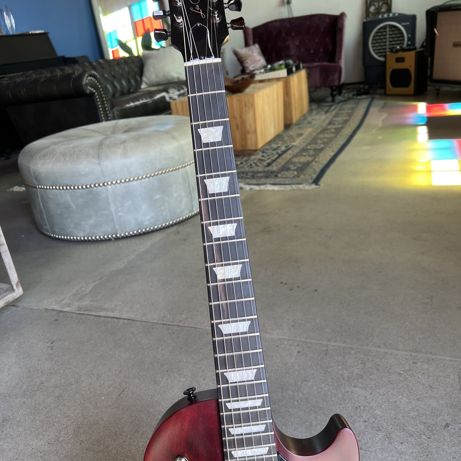 2023 Gibson Les Paul Modern Studio - Wine Red Satin