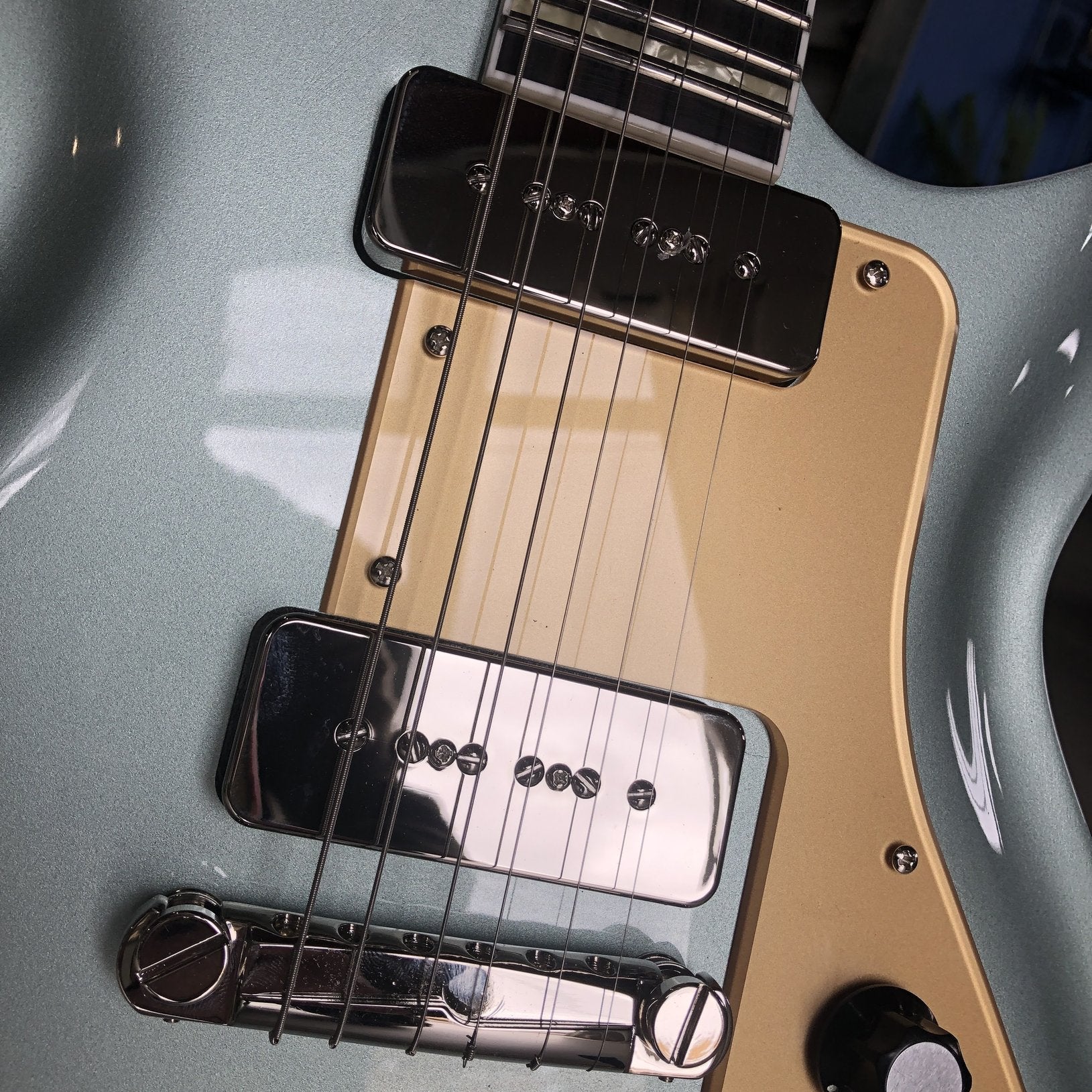 Rivolta Guitars Combinata VII - Ice Blue Metallic