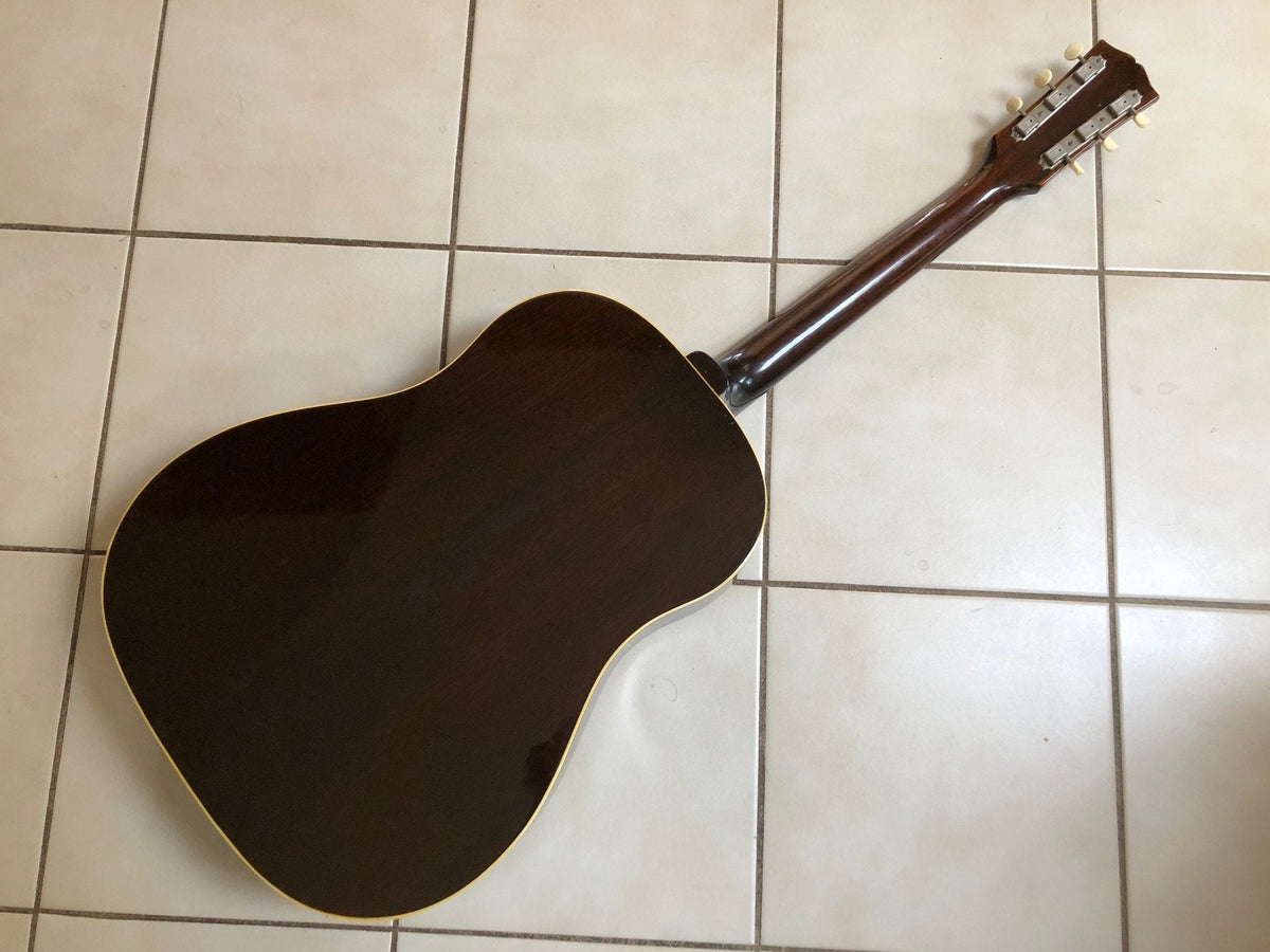 Vintage 1969 Gibson J-45 Acoustic Guitar and Case