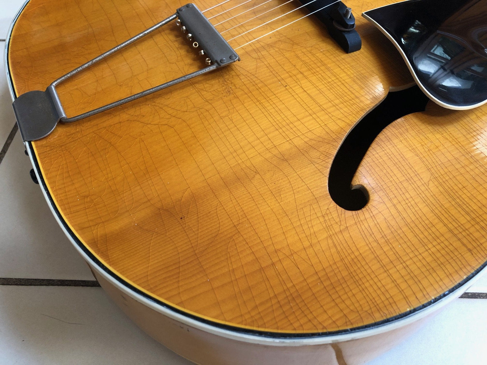 Vintage Vega C-66 advanced model archtop guitar 1930’s 1940’s