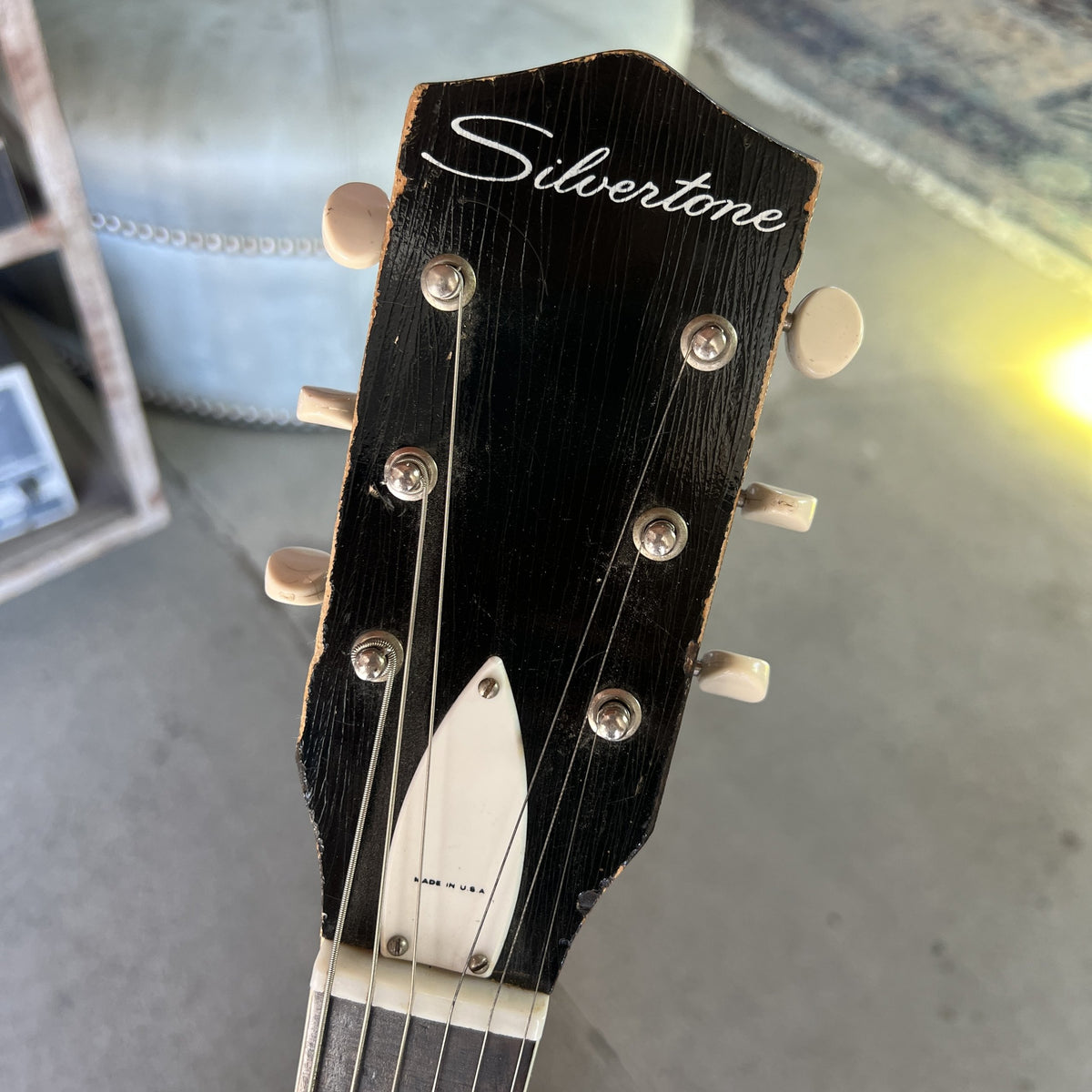 Vintage 1966/67 Silvertone 1439 Hollowbody Guitar