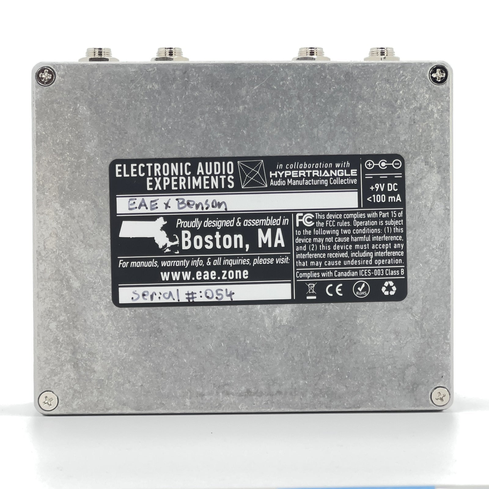 EAE benson halberd germanium boost 美品 EAE Halberd + Germanium Boost - Stratgear