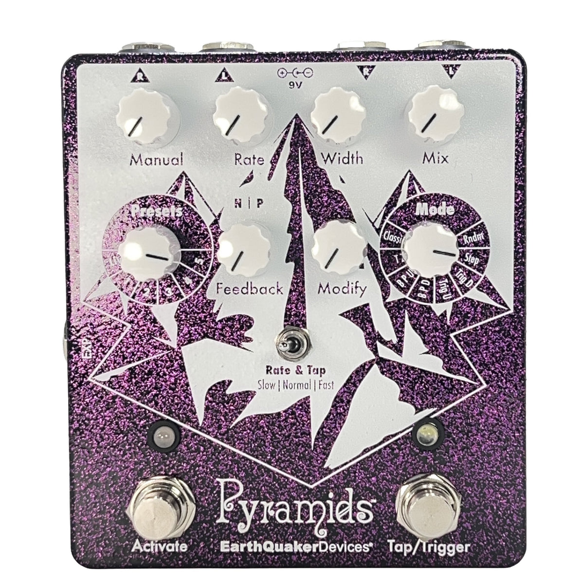 EarthQuaker Devices Pyramids - Purple Sparkle - Cottonwood Music Exclusive Color